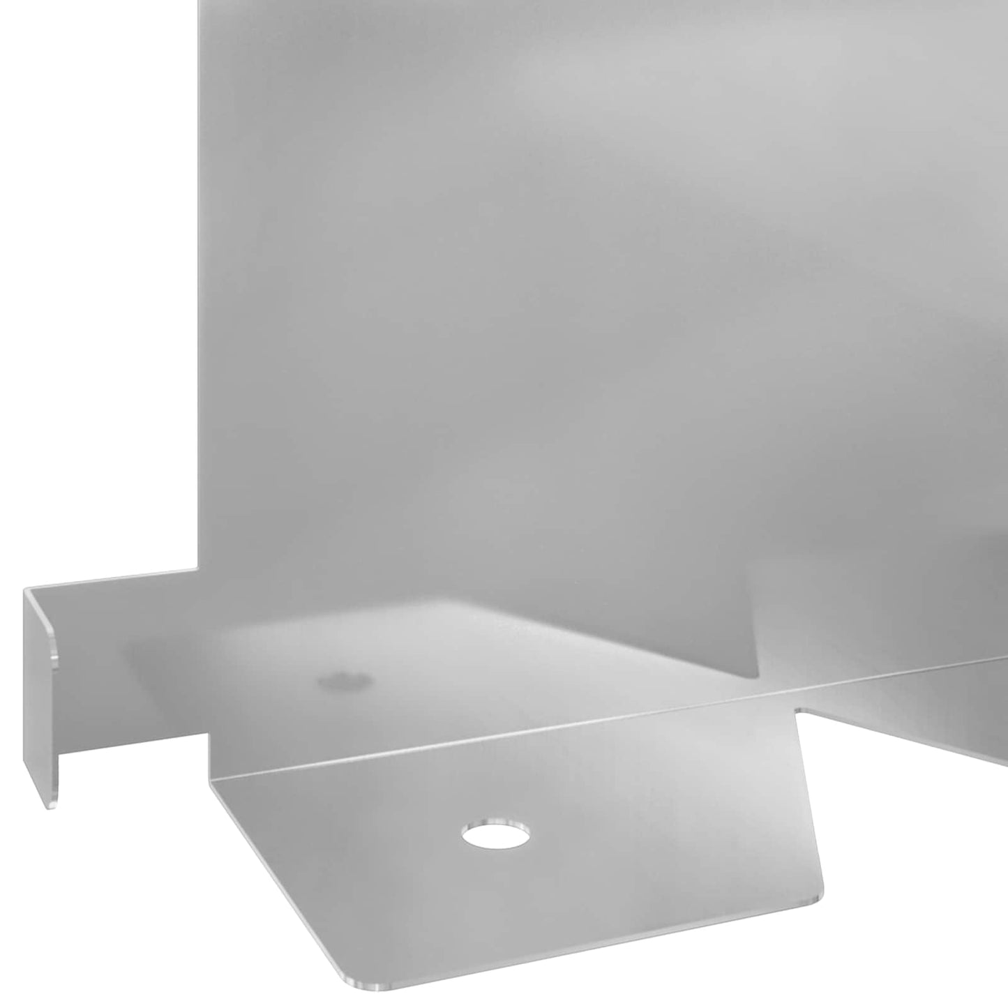 vidaXL Περίγραμμα γκαζόν 30 τμχ. 102 x 15 x 4 εκ. Ατσάλι Ασημί