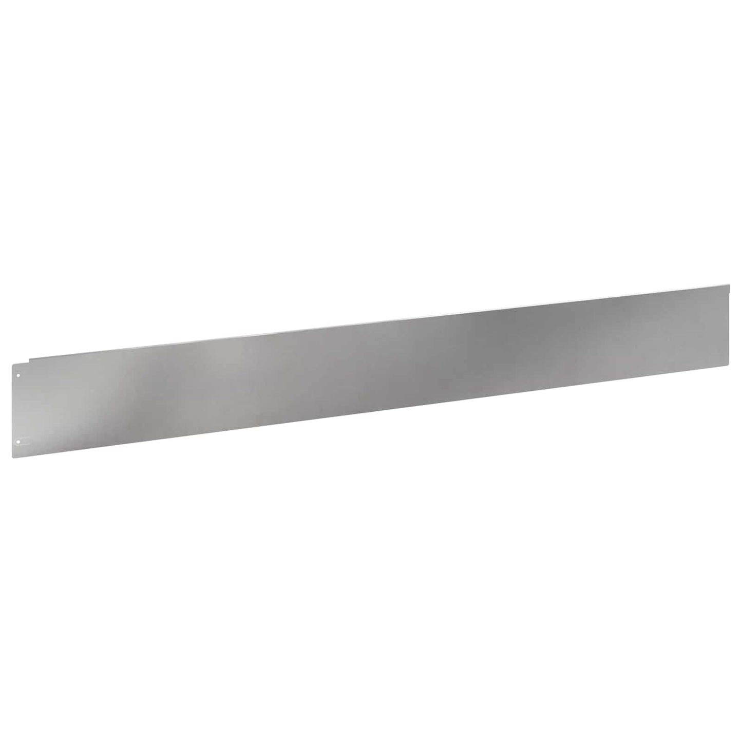 vidaXL Περίγραμμα γκαζόν 10 τμχ. 100 x 12 cm Ατσάλι Ασημί