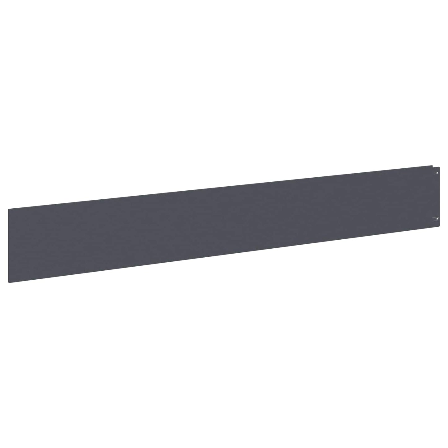 vidaXL Περίγραμμα γκαζόν 30 τμχ. 100 x 15 cm Ατσάλι Ανθρακί