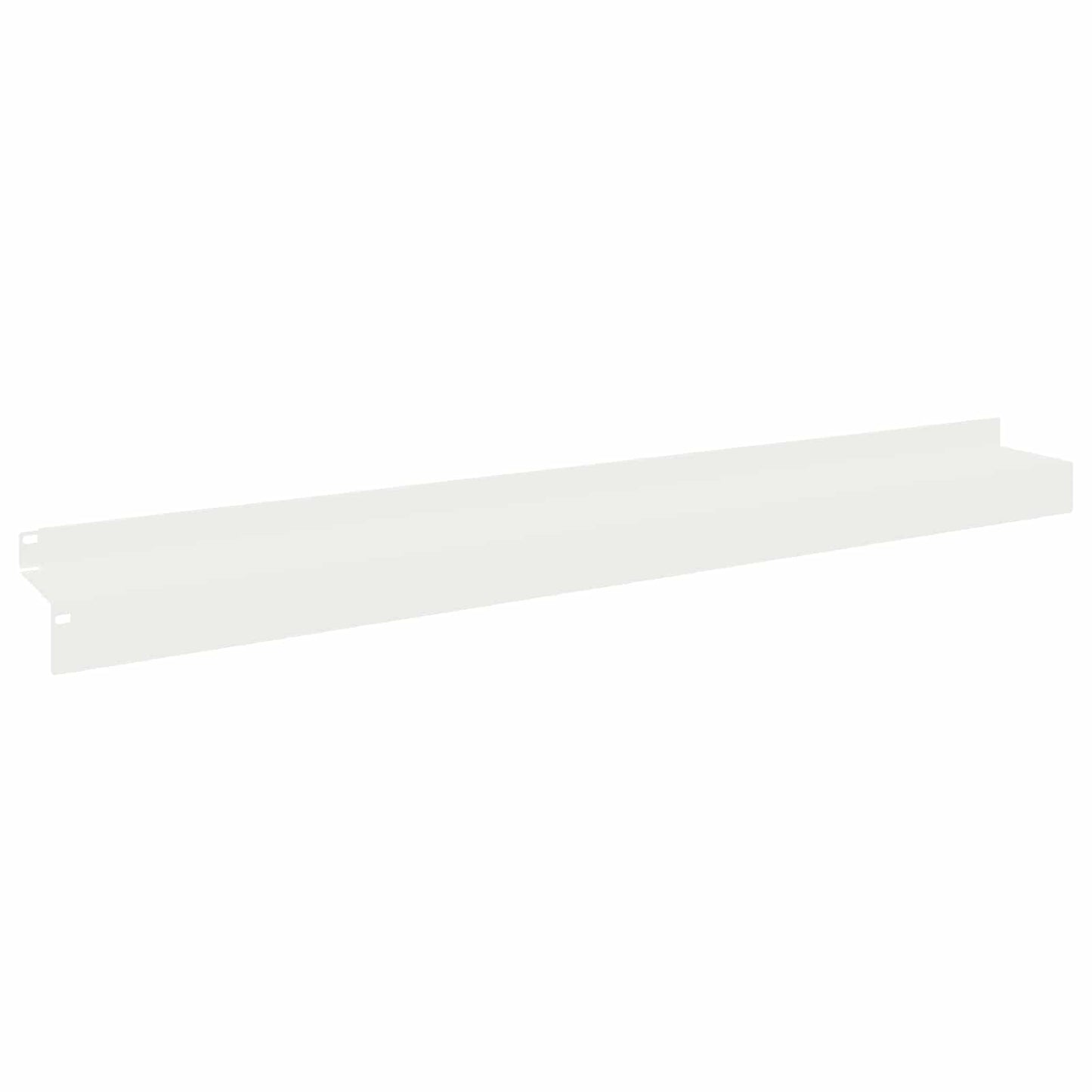 vidaXL Περίγραμμα γκαζόν 10 τμχ. 100 x 10 x 8 εκ Ατσάλι Λευκό