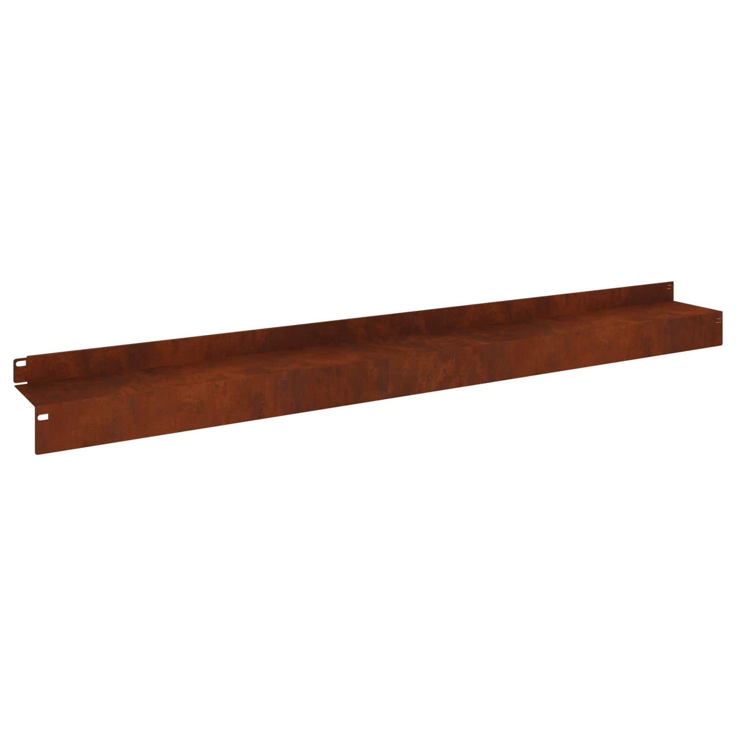 vidaXL Περίγραμμα γκαζόν 30 τμχ. 100 x 10 x 8 εκ Ατσάλι Σκ rusty