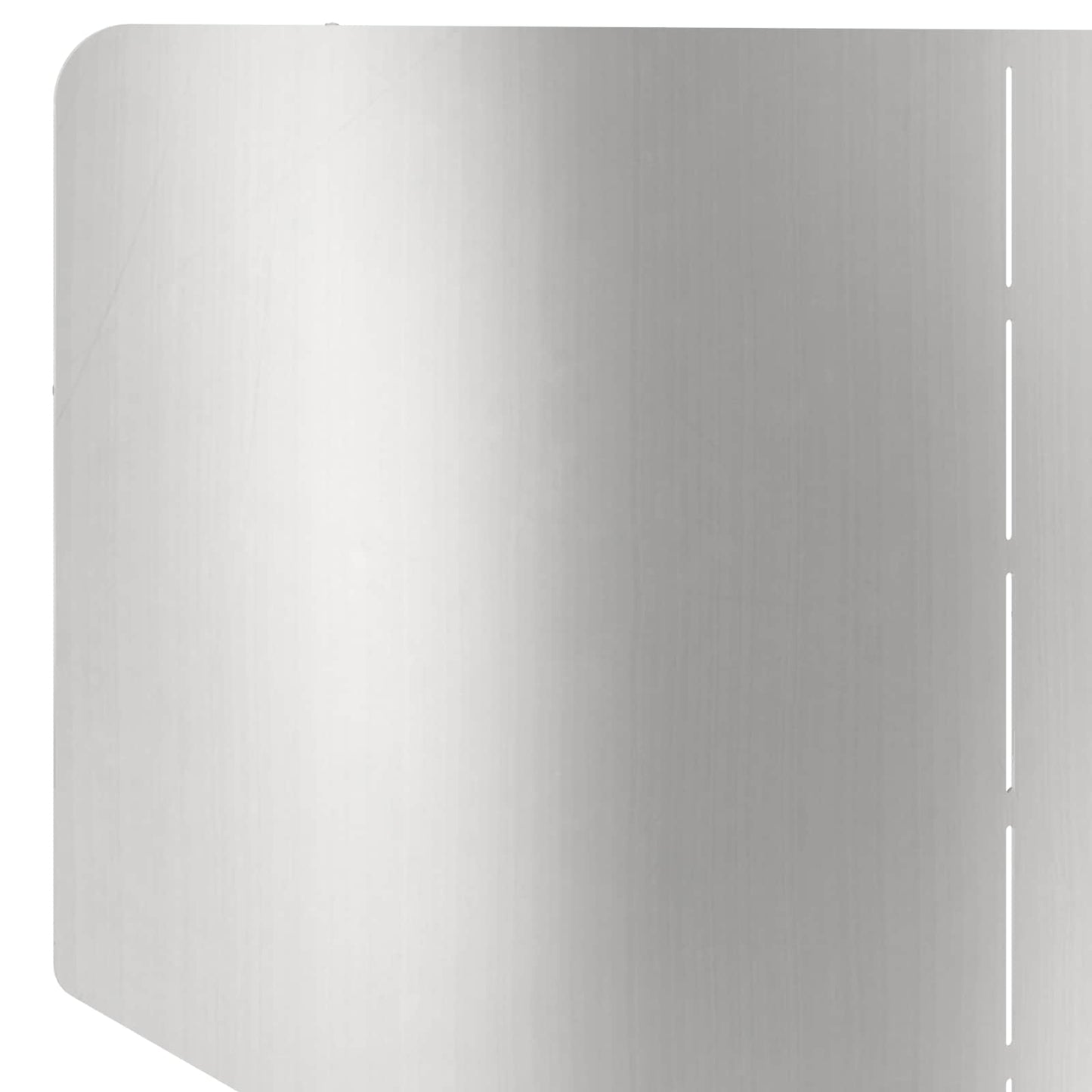 vidaXL Περίγραμμα γκαζόν 100 x 45 cm Ατσάλι Ασημί