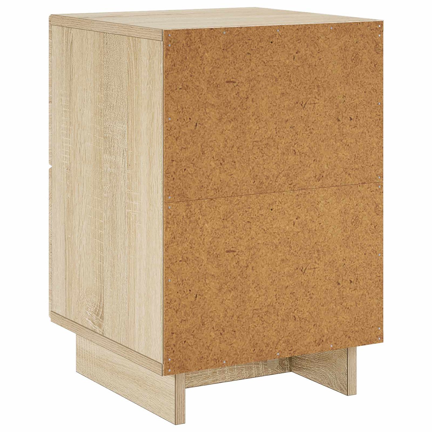 vidaXL Κομοδίνο Sonoma Δρυς 33,5 x 34,5 x 50 εκ Επεξεργασμένο Ξύλο