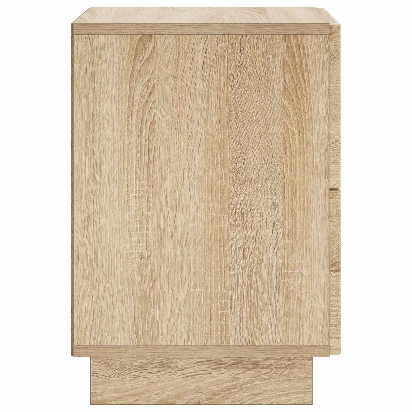 vidaXL Κομοδίνο Sonoma Δρυς 33,5 x 34,5 x 50 εκ Επεξεργασμένο Ξύλο