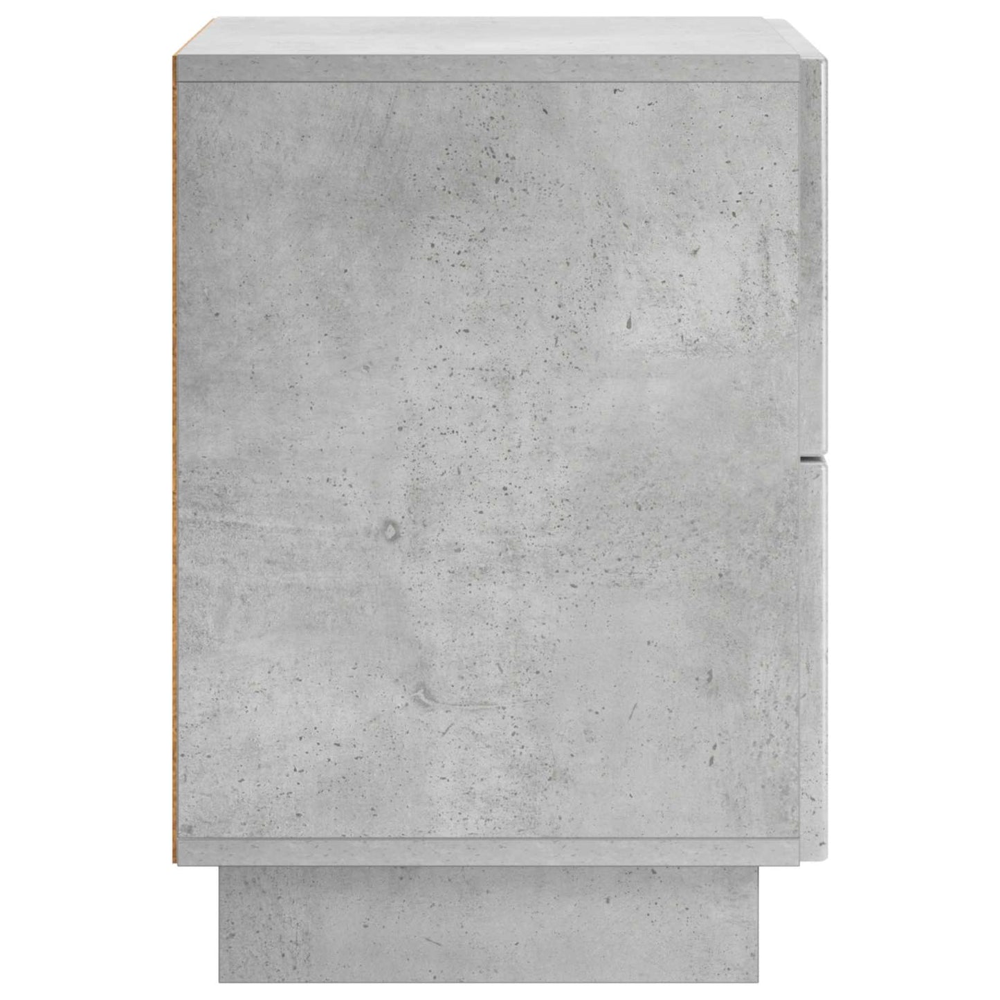 vidaXL Κομοδίνο Γκρι Σκυροδέματος 33,5 x 34,5 x 50 εκ