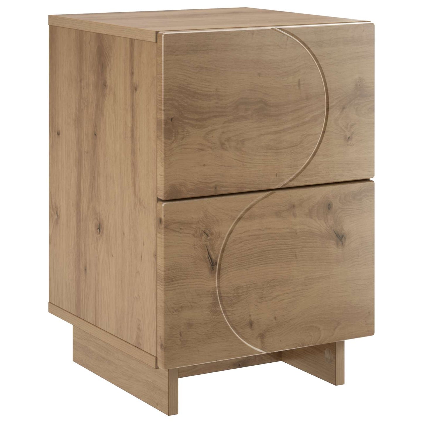 vidaXL Κομοδίνο Artisan Δρυς 33,5 x 34,5 x 50 εκ Επεξεργασμένο Ξύλο