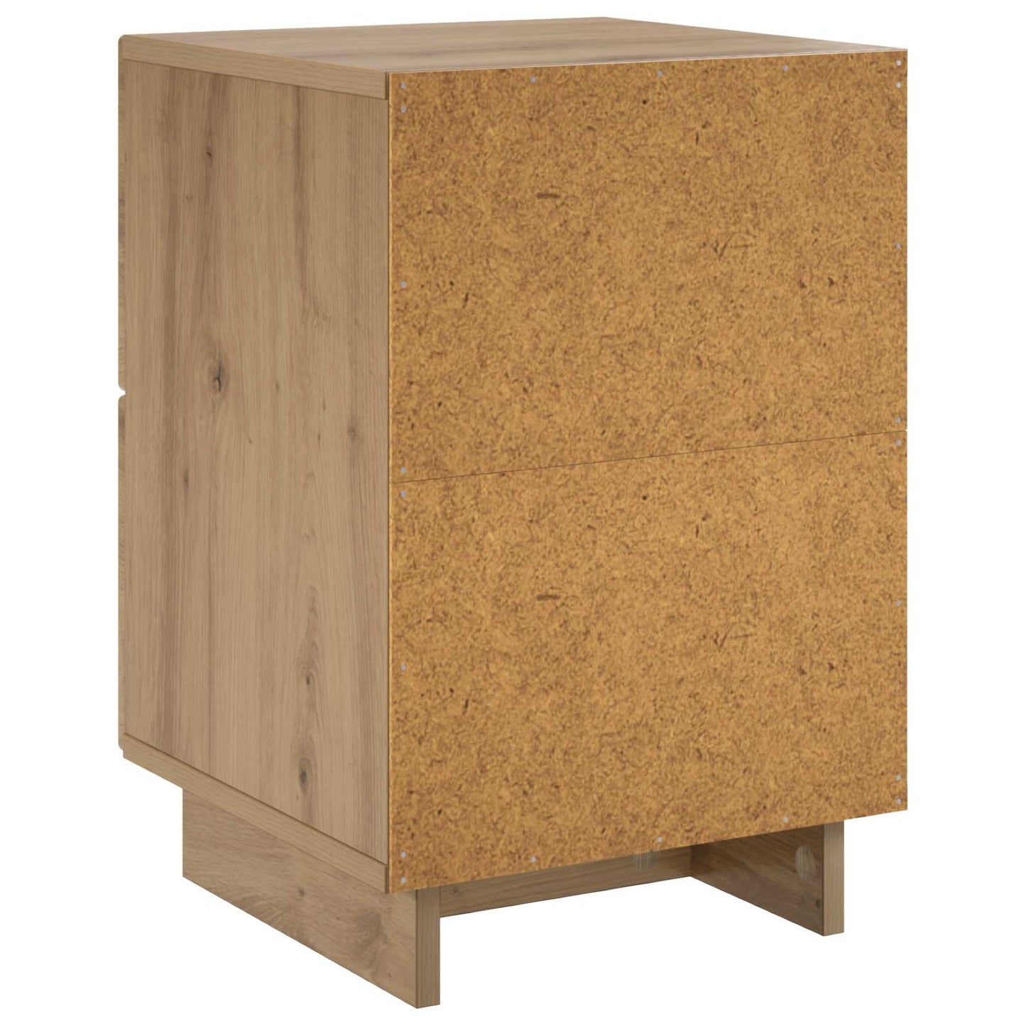 vidaXL Κομοδίνο Artisan Δρυς 33,5 x 34,5 x 50 εκ Επεξεργασμένο Ξύλο