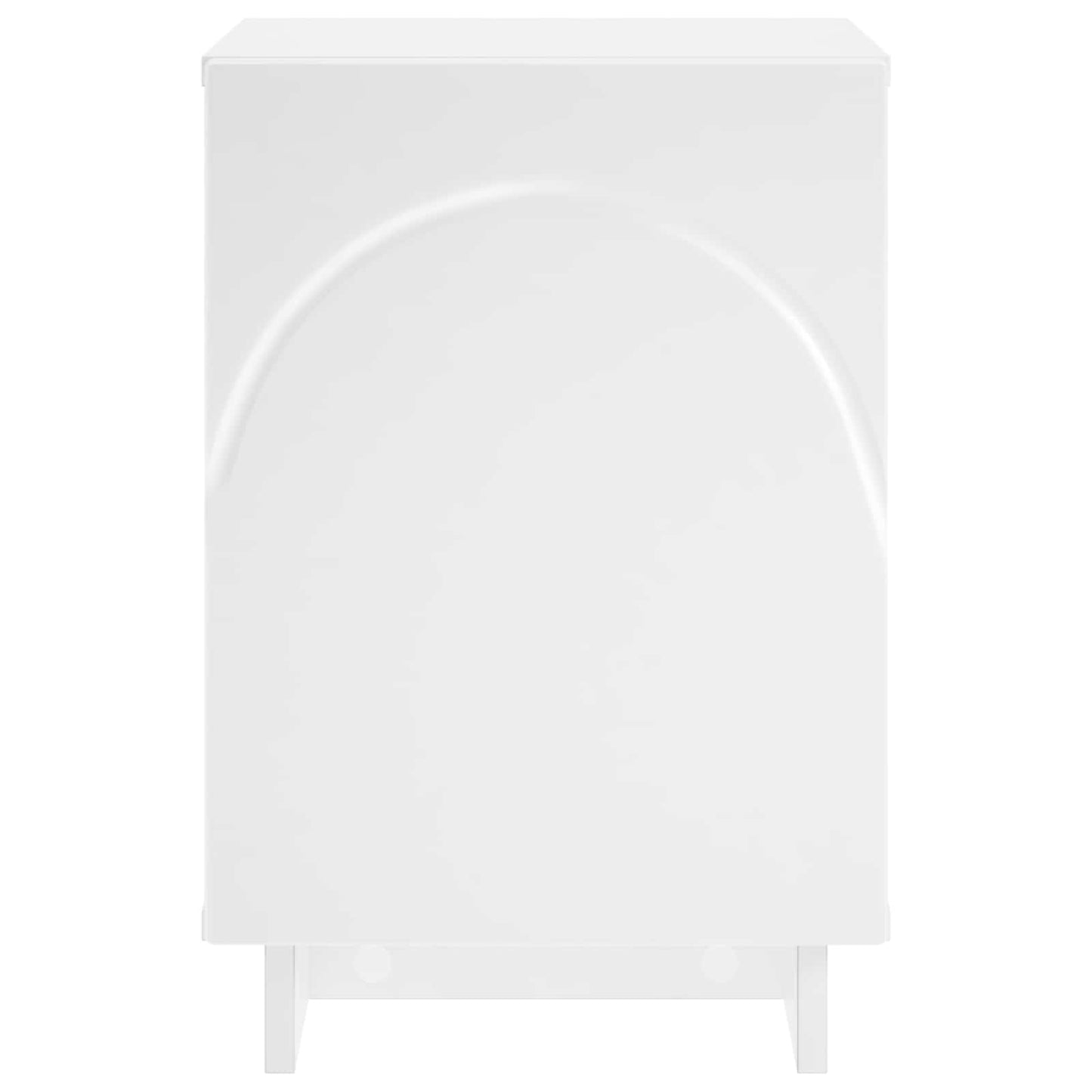 vidaXL Κομοδίνο 2 pcs Λευκό 33,5 x 34,5 x 50 εκ Επεξεργασμένο Ξύλο