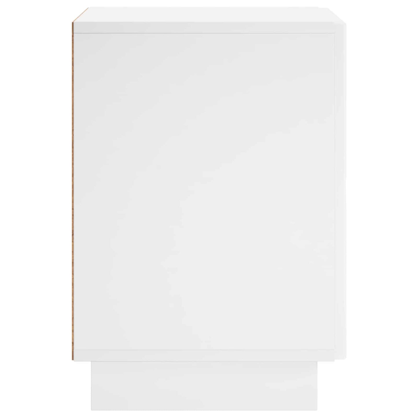 vidaXL Κομοδίνο 2 pcs Λευκό 33,5 x 34,5 x 50 εκ Επεξεργασμένο Ξύλο