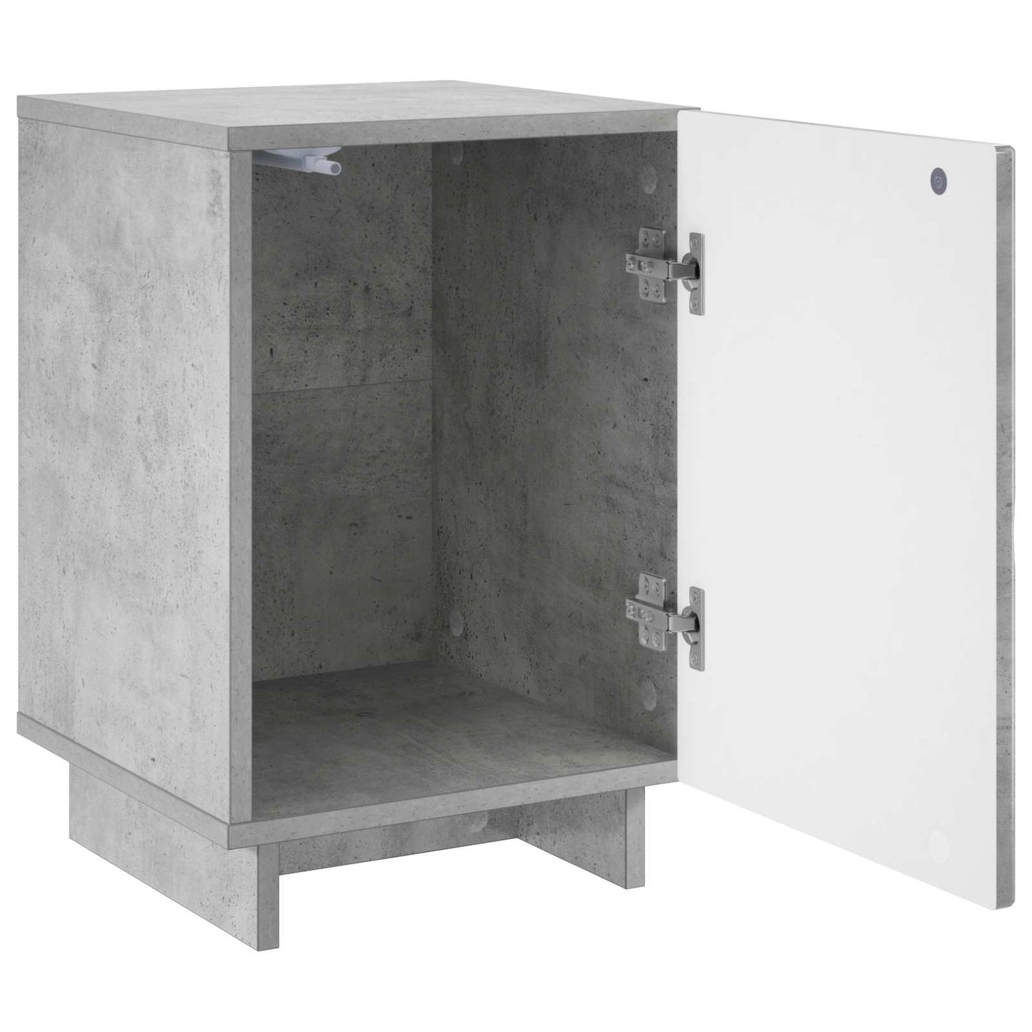 vidaXL Κομοδίνο 2 pcs Γκρι Σκυροδέματος 33,5 x 34,5 x 50 εκ