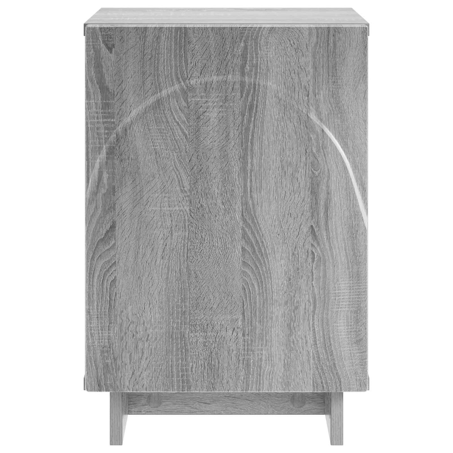 vidaXL Κομοδίνο Γκρι Sonoma 33,5 x 34,5 x 50 εκ Επεξεργασμένο Ξύλο