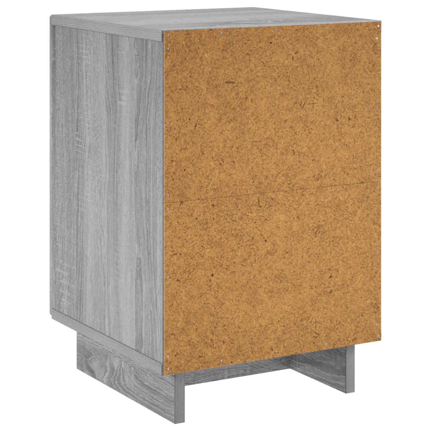 vidaXL Κομοδίνο 2 τεμ. Γκρι Sonoma 33,5 x 34,5 x 50 εκ
