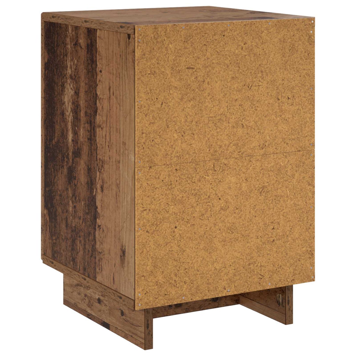 vidaXL Κομοδίνο 2 τεμ. Παλαιωμένο ξύλο 33,5 x 34,5 x 50 εκ
