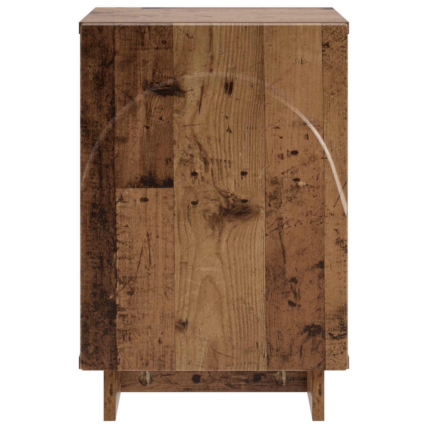 vidaXL Κομοδίνο 2 τεμ. Παλαιωμένο ξύλο 33,5 x 34,5 x 50 εκ