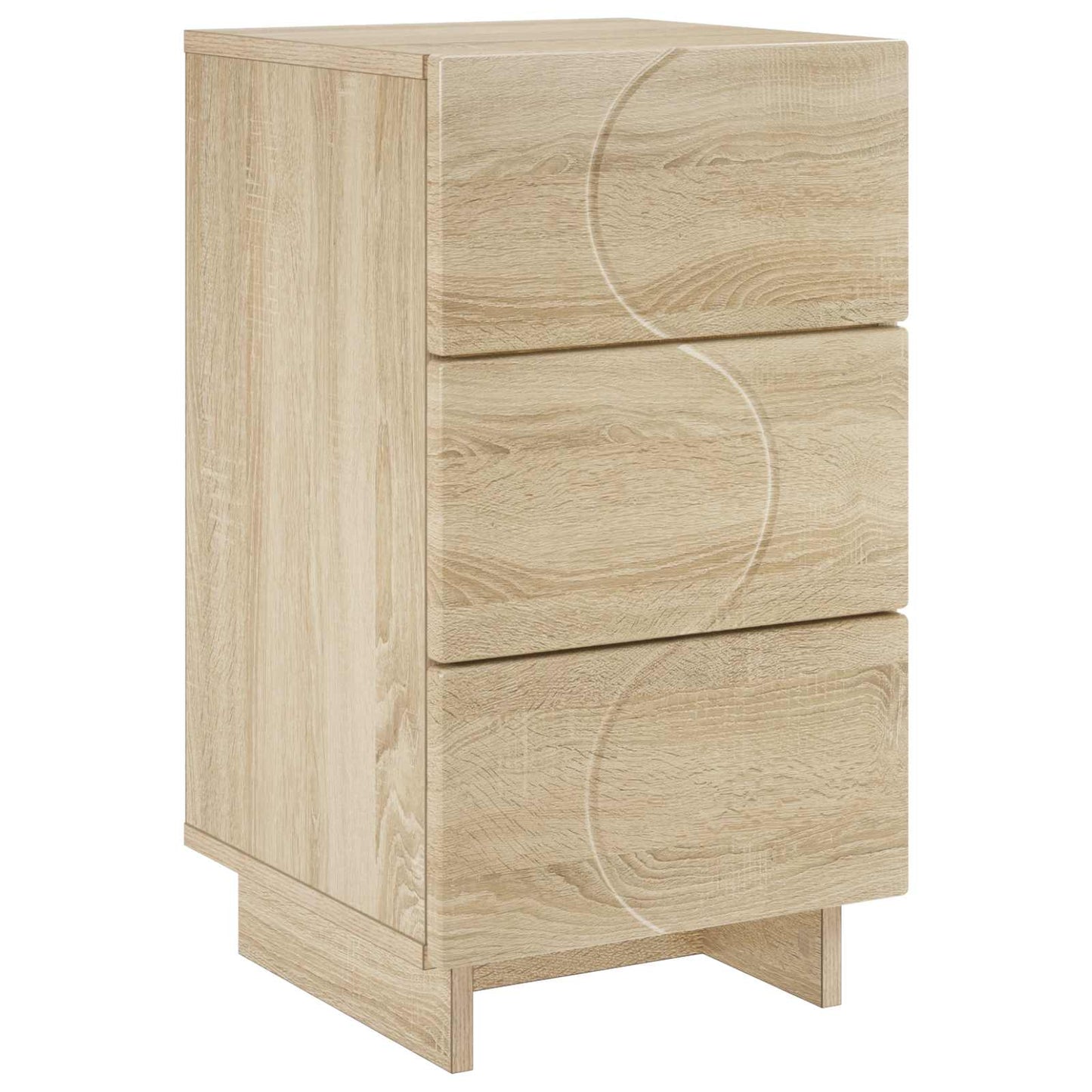 vidaXL Κομοδίνο Sonoma Δρυς 33,5 x 34,5 x 60 εκ. Επεξεργασμένο Ξύλο