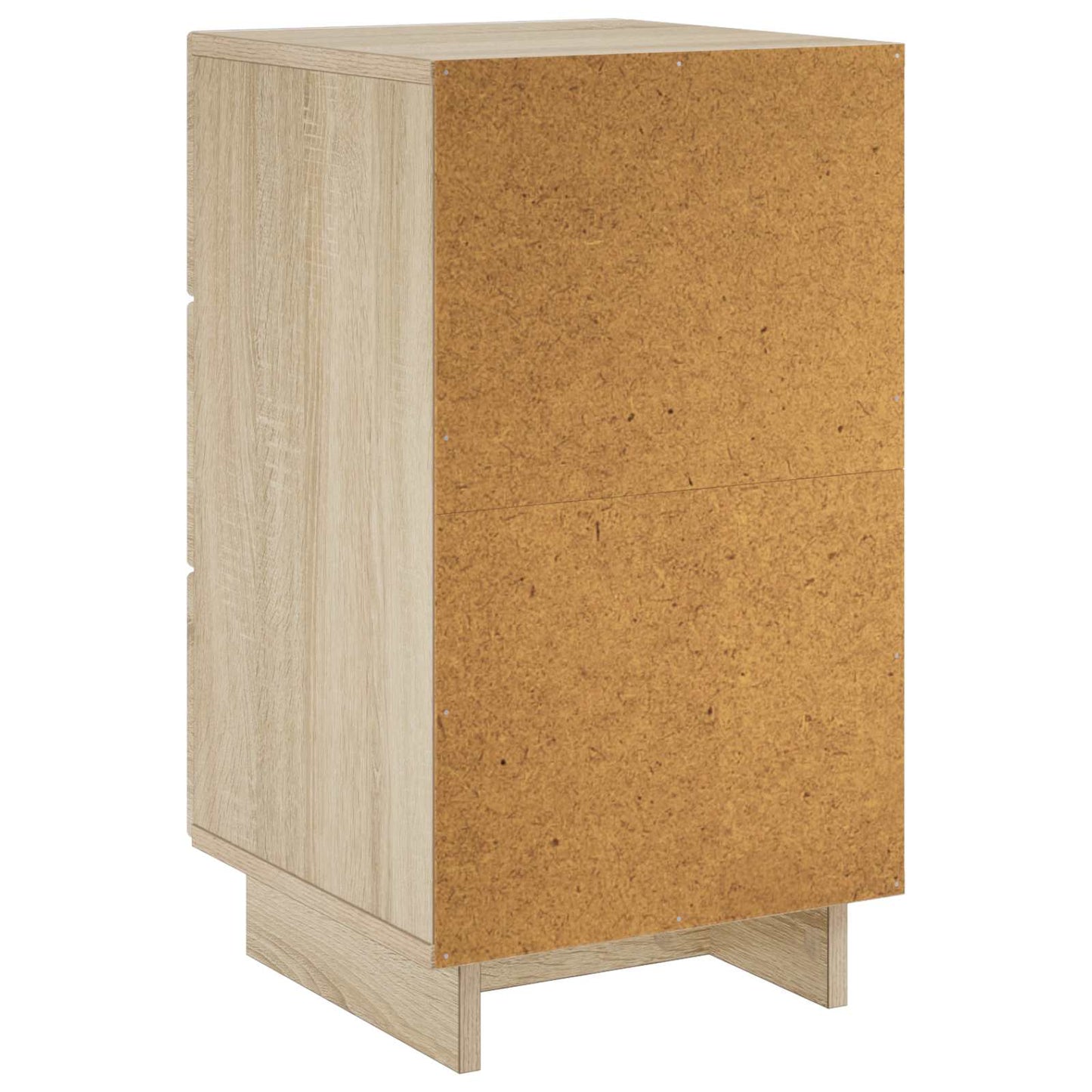 vidaXL Κομοδίνο 2 τεμ. Sonoma δρυς 33,5 x 34,5 x 60 εκ.