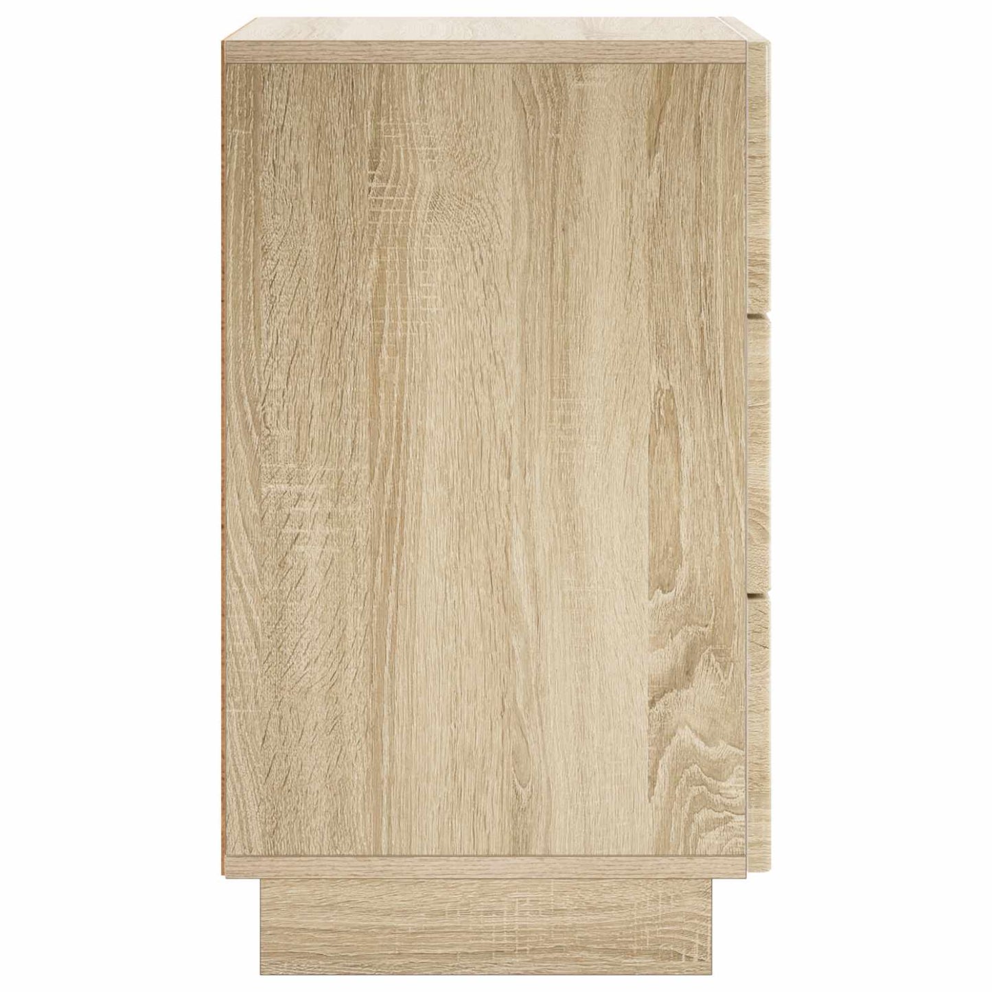 vidaXL Κομοδίνο 2 τεμ. Sonoma δρυς 33,5 x 34,5 x 60 εκ.