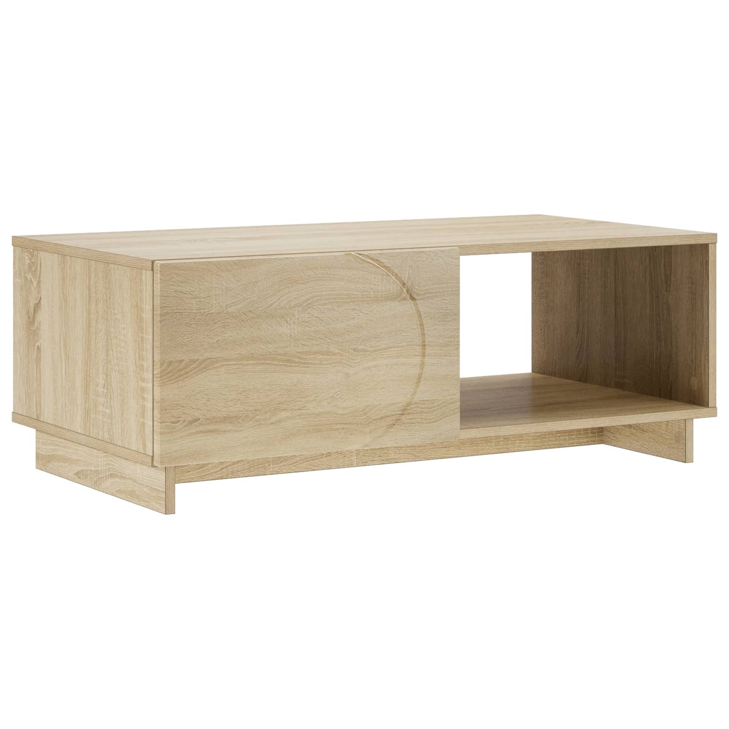 vidaXL Τραπεζάκι σαλονιού Sonoma Δρυς 95 x 50,5 x 35 εκ.