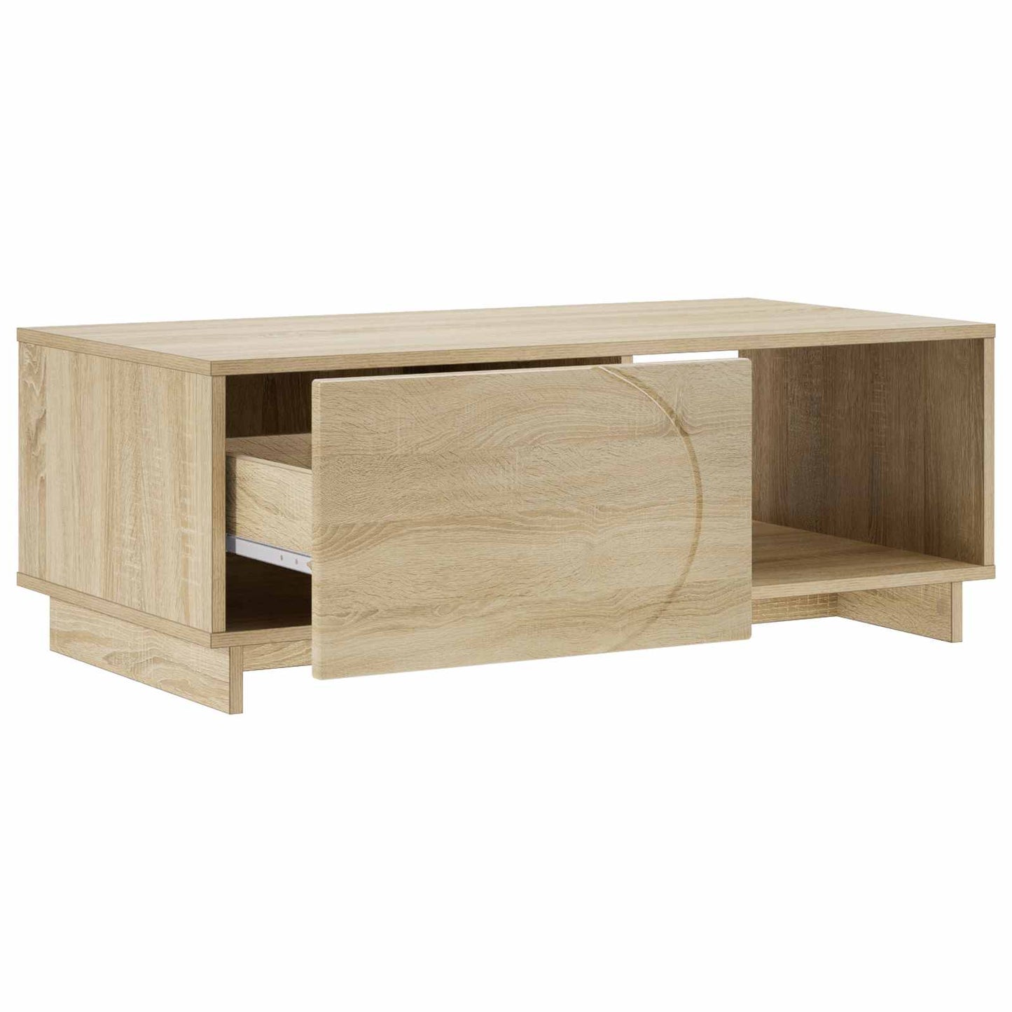vidaXL Τραπεζάκι σαλονιού Sonoma Δρυς 95 x 50,5 x 35 εκ.