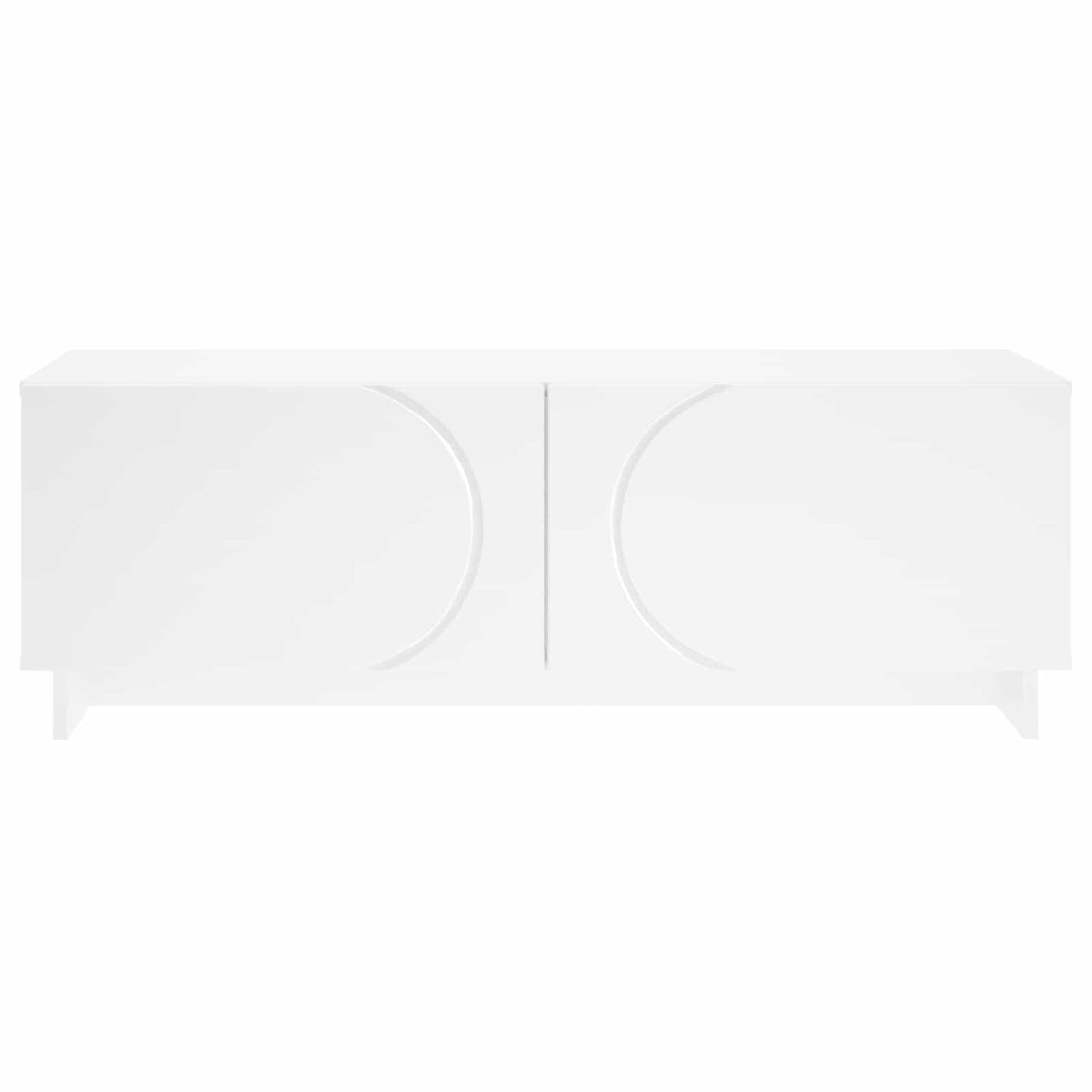 vidaXL Τραπεζάκι σαλονιού Λευκό 102 x 50,5 x 35 εκ Επεξεργασμένο Ξύλο