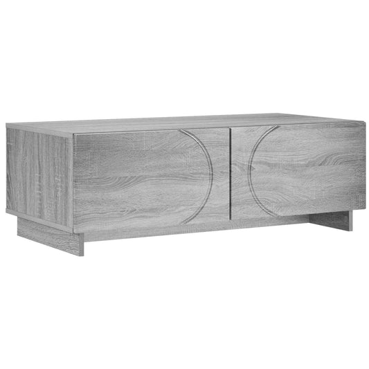 vidaXL Τραπεζάκι σαλονιού Γκρι Sonoma 102 x 50,5 x 35 εκ
