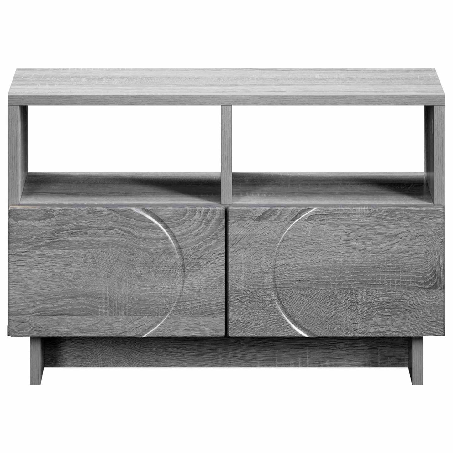 vidaXL Βάση TV 60 x 34.5 x 40 cm Γκρι Sonoma Επεξεργασμένο Ξύλο