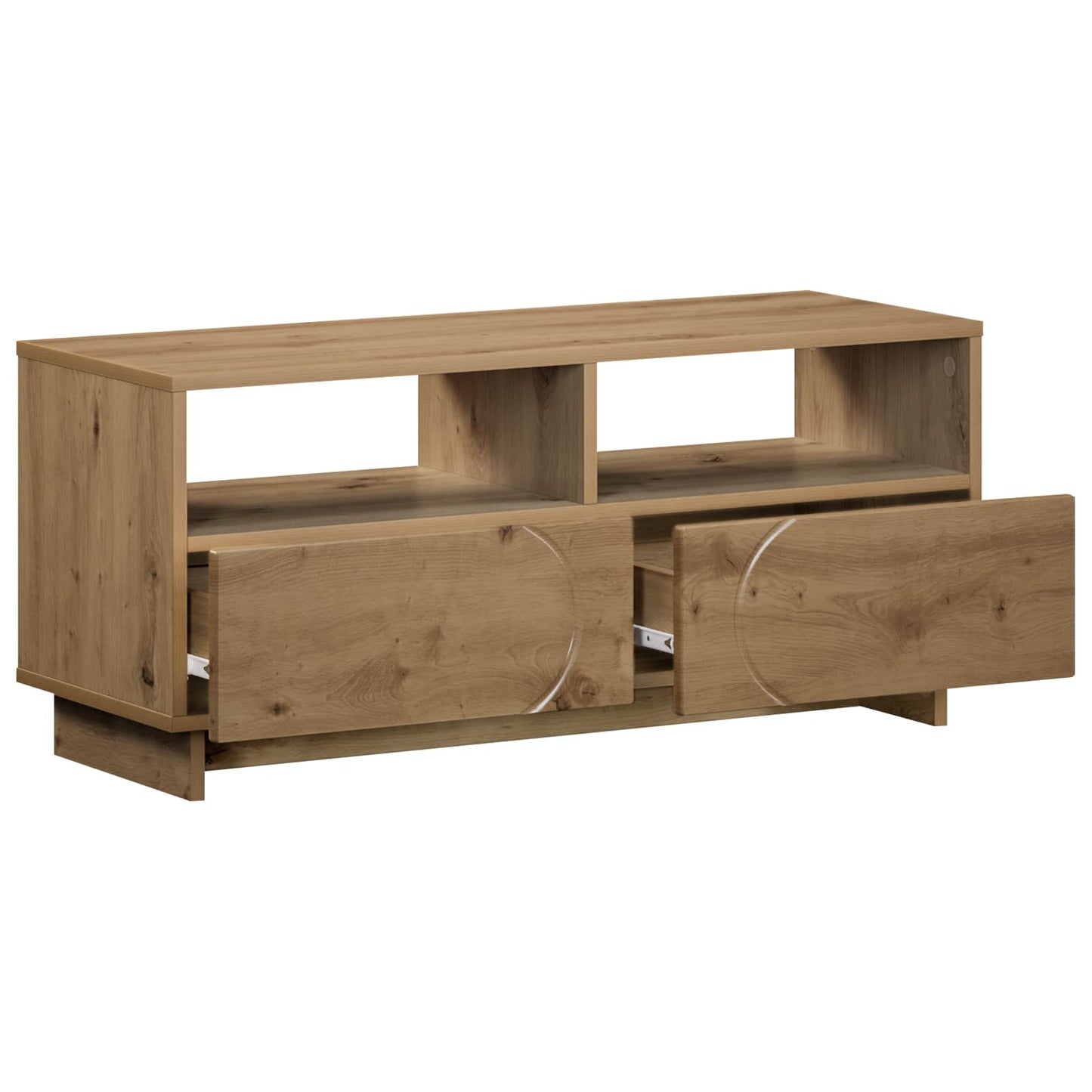vidaXL Βάση TV 90 x 34.5 x 40 cm Artisan Δρυς Επεξεργασμένο Ξύλο