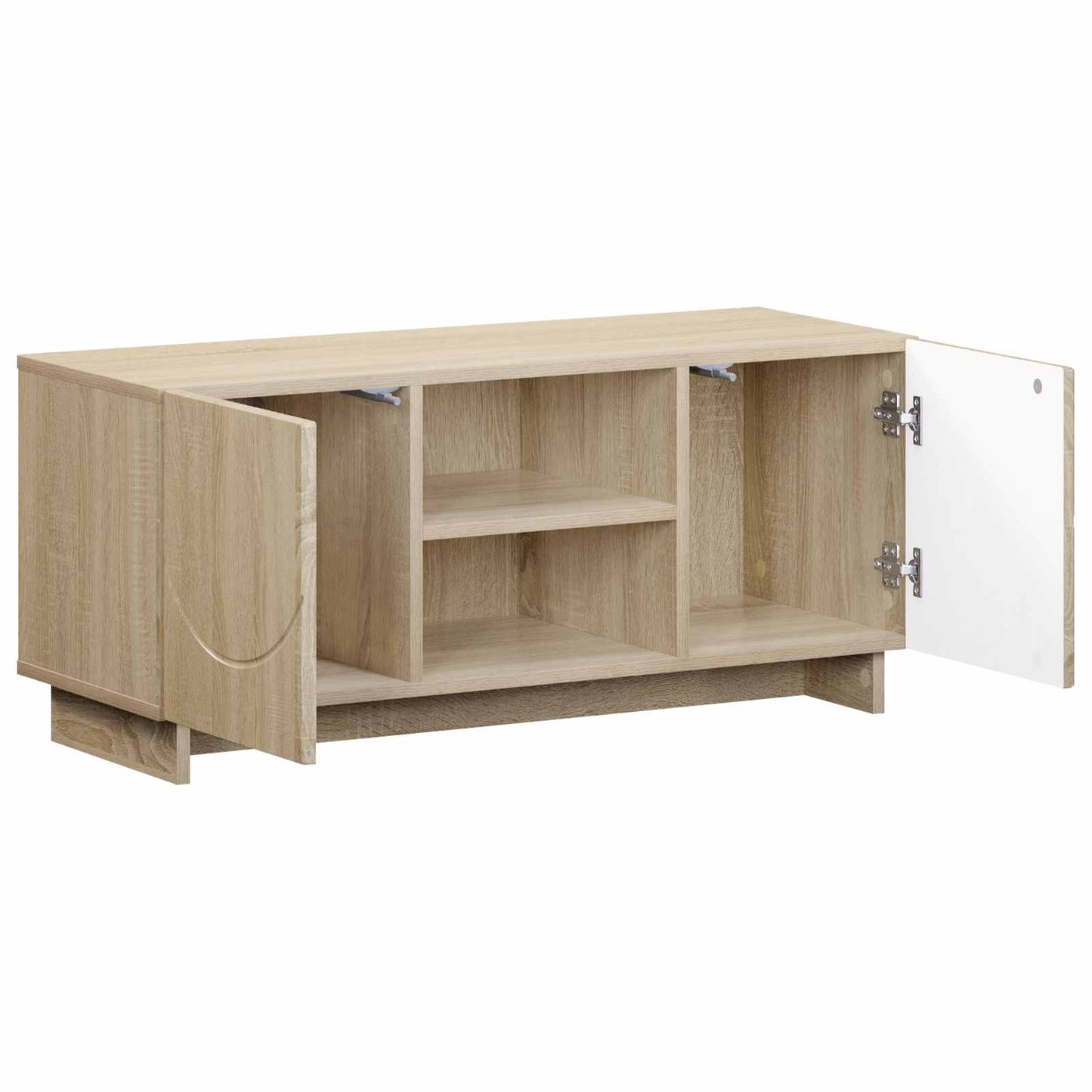 vidaXL Βάση TV 90 x 34.5 x 40 cm Sonoma Δρυς Επεξεργασμένο Ξύλο