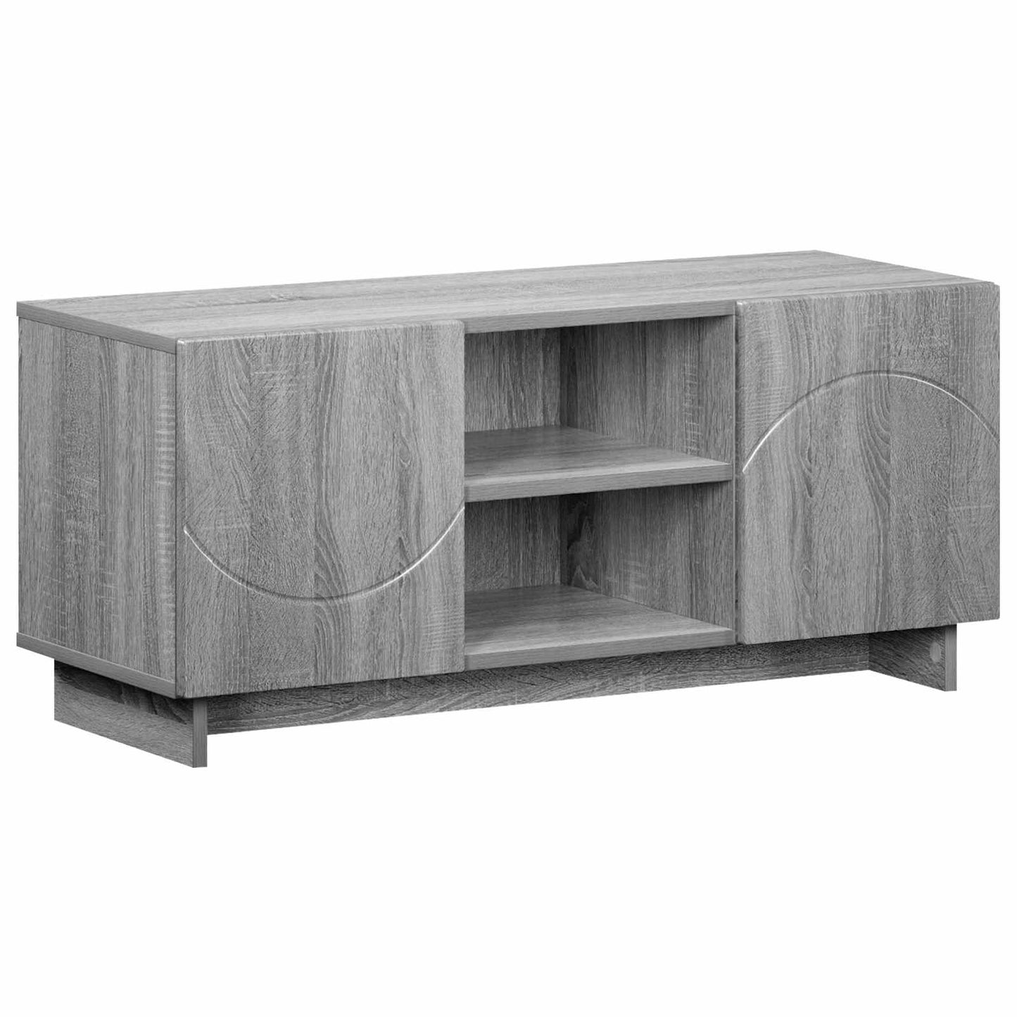 vidaXL Βάση TV 90 x 34.5 x 40 cm Γκρι Sonoma Επεξεργασμένο Ξύλο