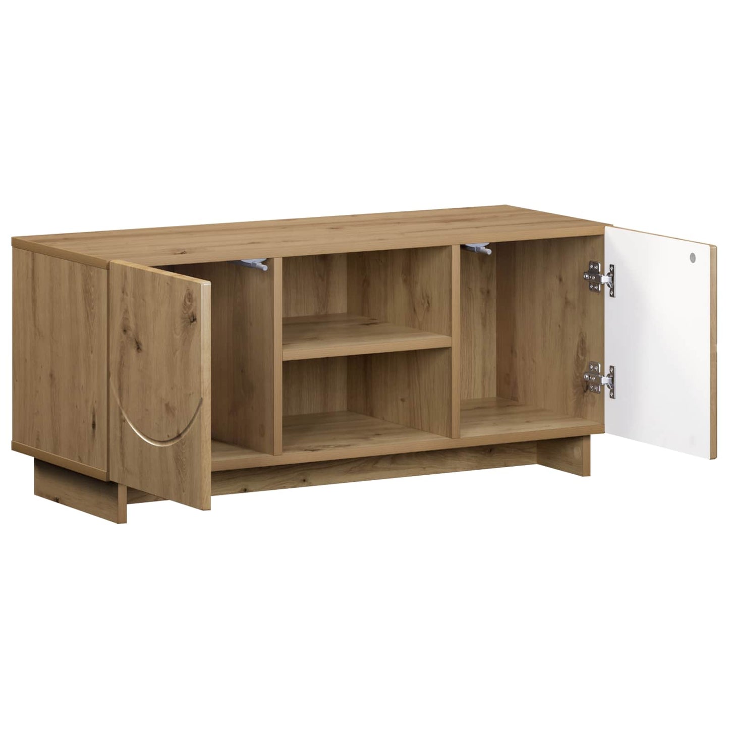vidaXL Βάση TV 90 x 34.5 x 40 cm Artisan Δρυς Επεξεργασμένο Ξύλο