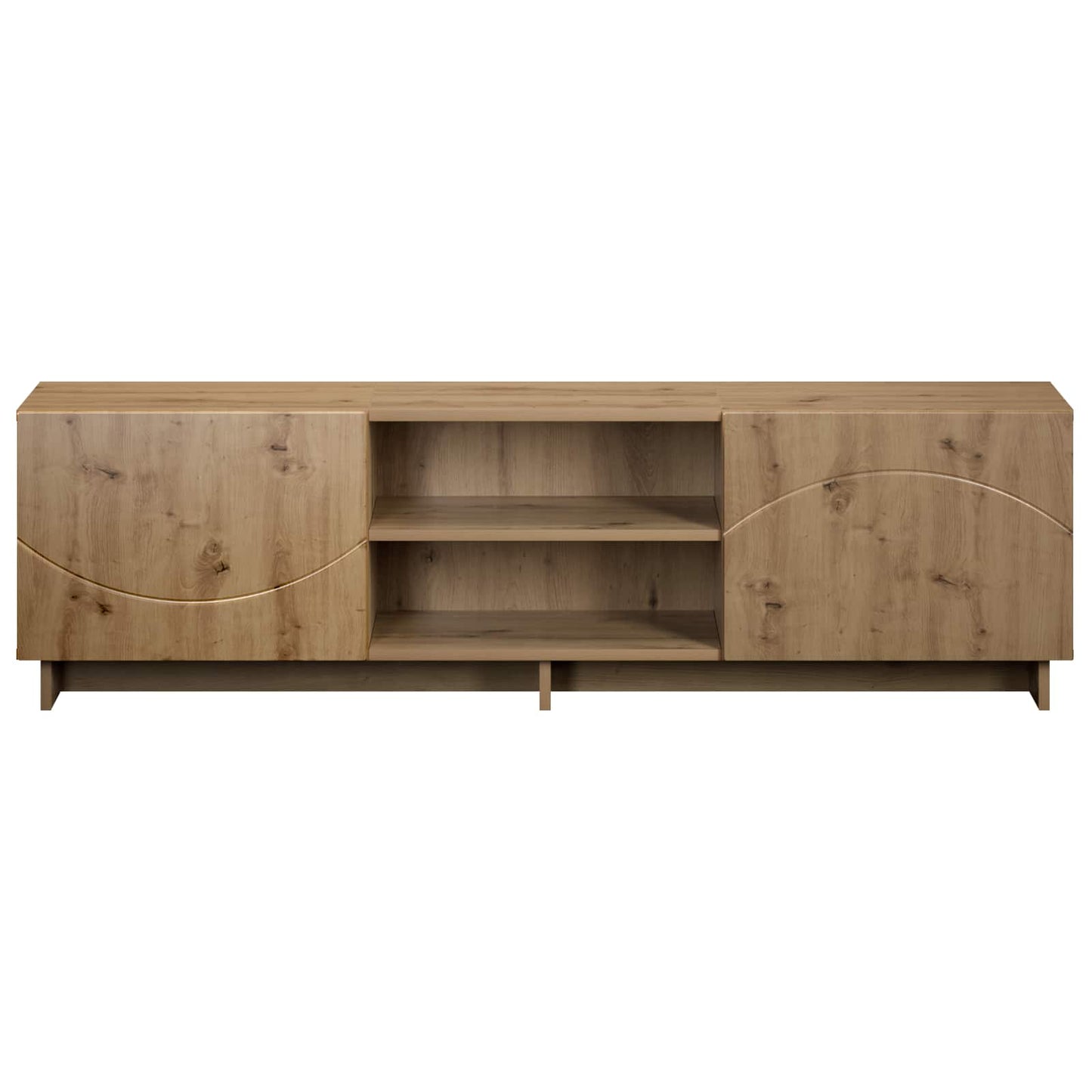 vidaXL Βάση TV 140 x 34.5 x 40 cm Artisan Δρυς Επεξεργασμένο Ξύλο