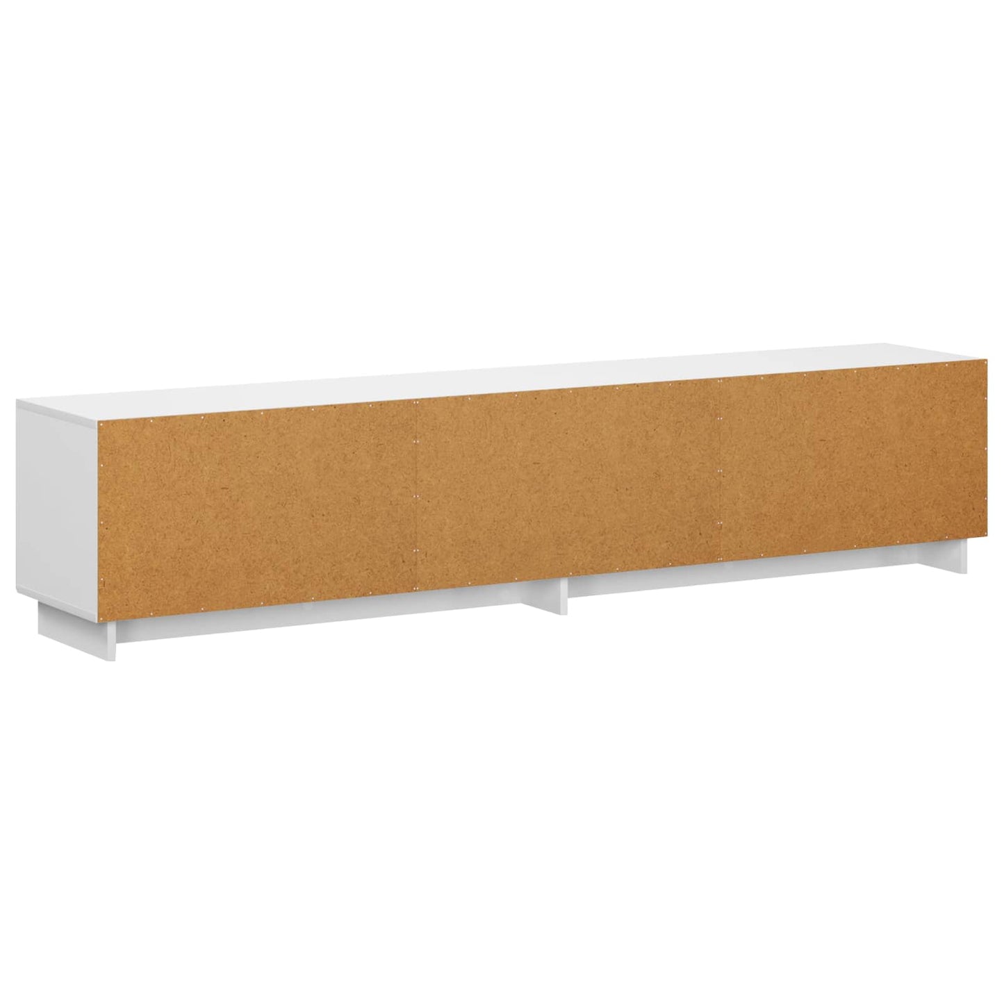vidaXL Βάση TV 180 x 34,5 x 40 εκ. Γυαλιστερό Λευκό Επεξεργασμένο Ξύλο