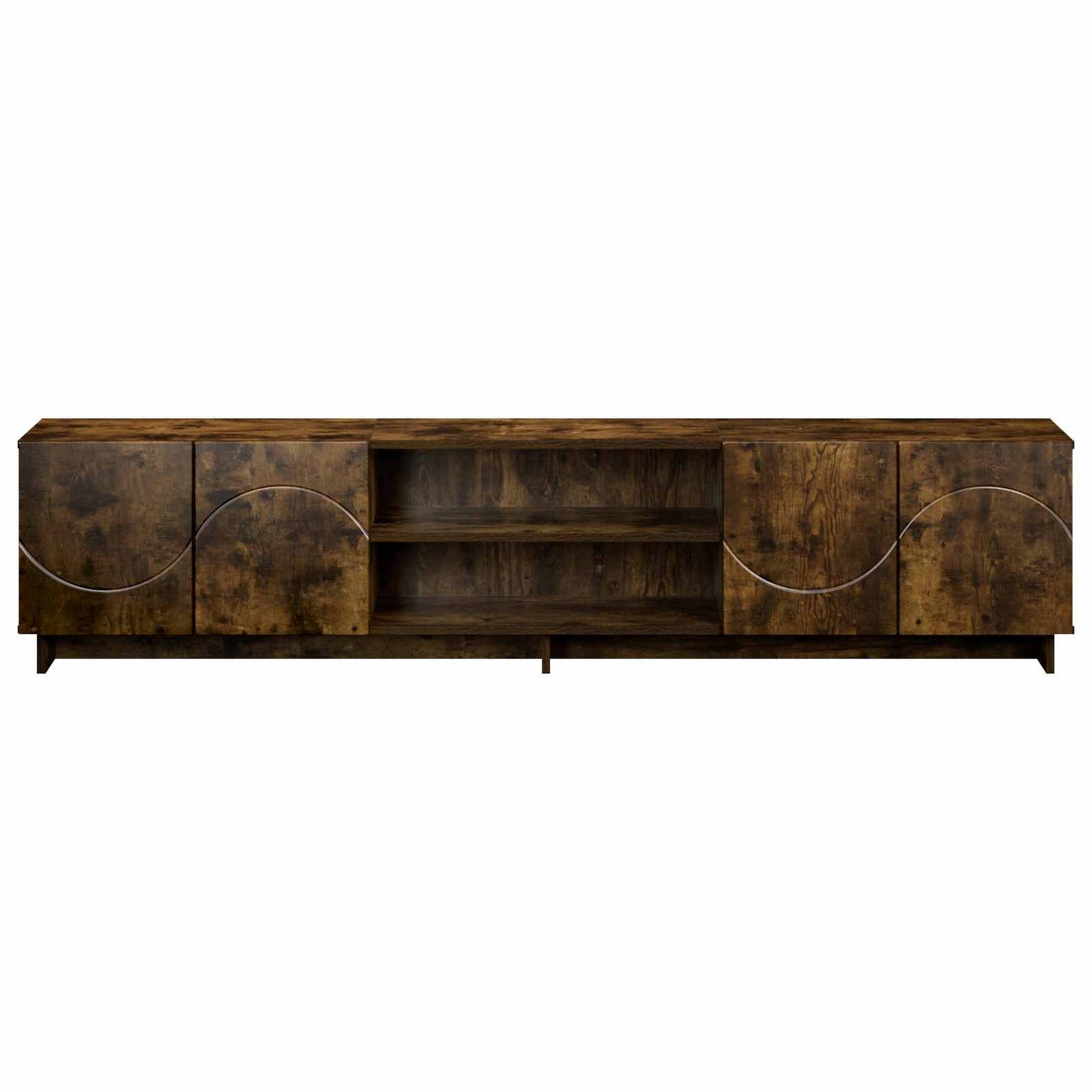 vidaXL Βάση TV 180 x 34,5 x 40 εκ. Καπνισμένο Ξύλο Δρυός