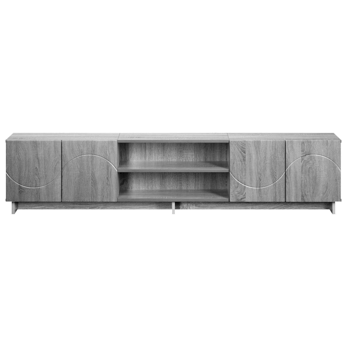 vidaXL Βάση TV 180 x 34,5 x 40 εκ. Γκρι Sonoma Επεξεργασμένο Ξύλο