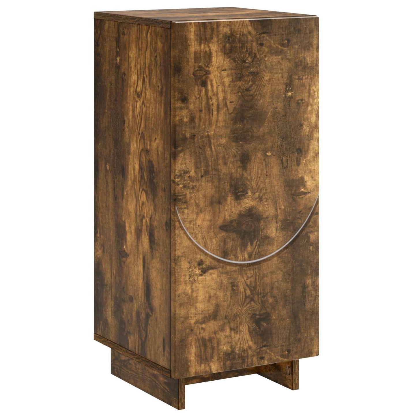vidaXL Μπουφές Καπνισμένο Ξύλο Δρυός 33.5 x 34.5 x 75 cm