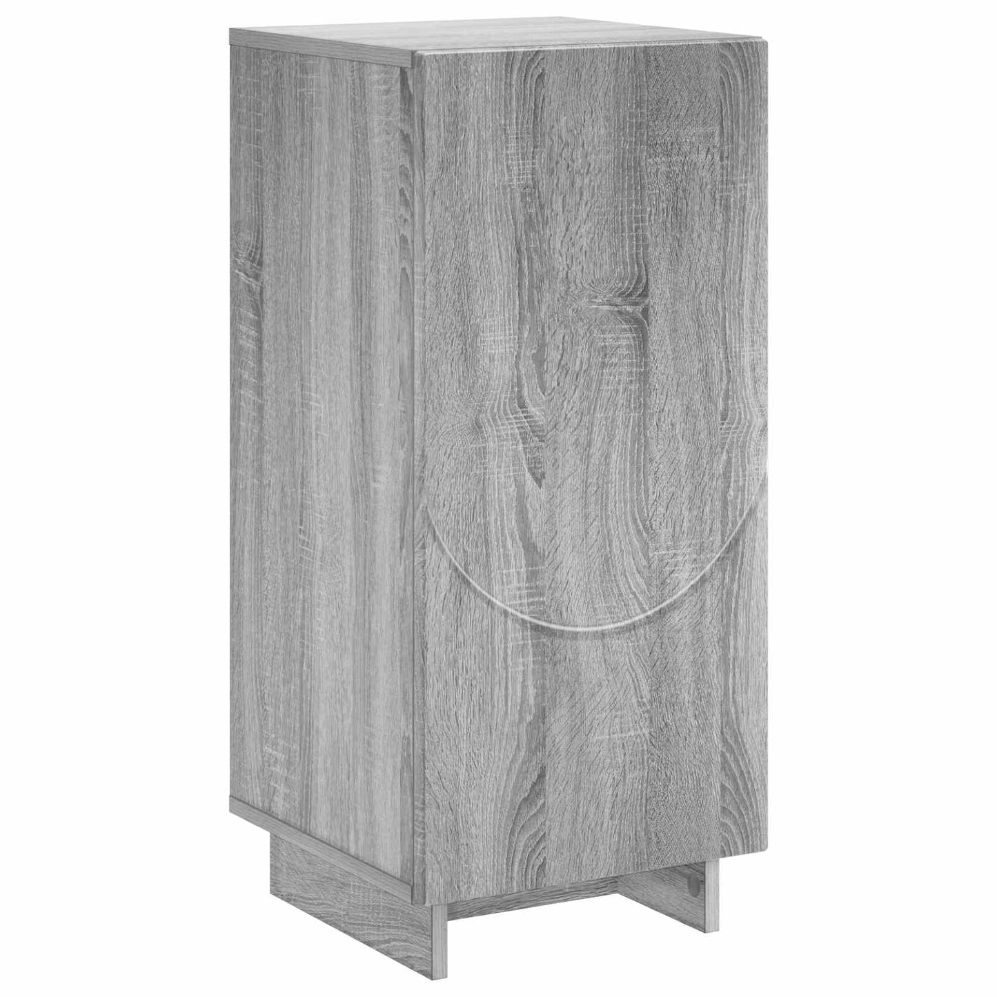 vidaXL Μπουφές Γκρι Sonoma 33.5 x 34.5 x 75 cm Επεξεργασμένο Ξύλο