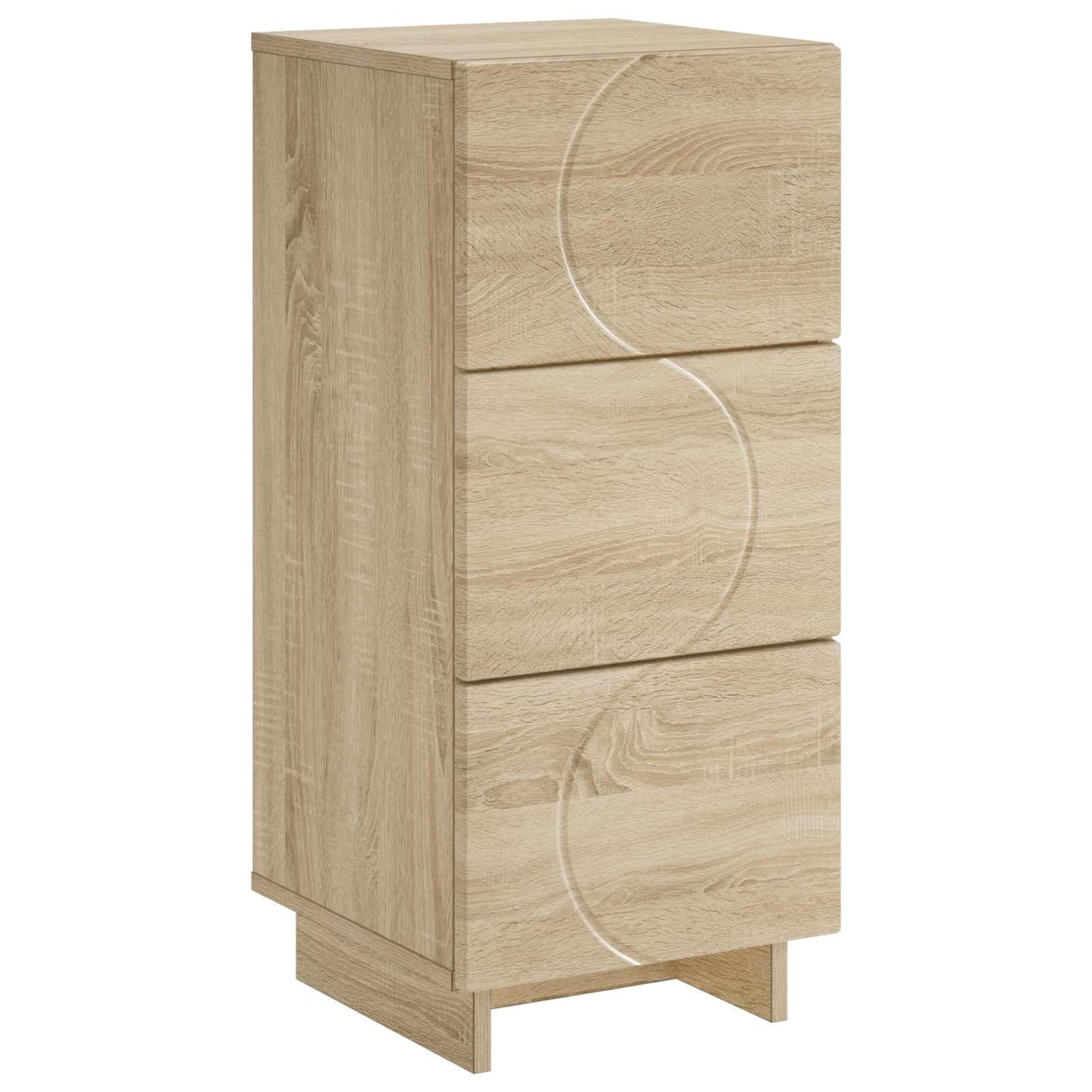 vidaXL Μπουφές Sonoma Δρυς 33,5 x 34,5 x 75 εκ. Επεξεργασμένο Ξύλο