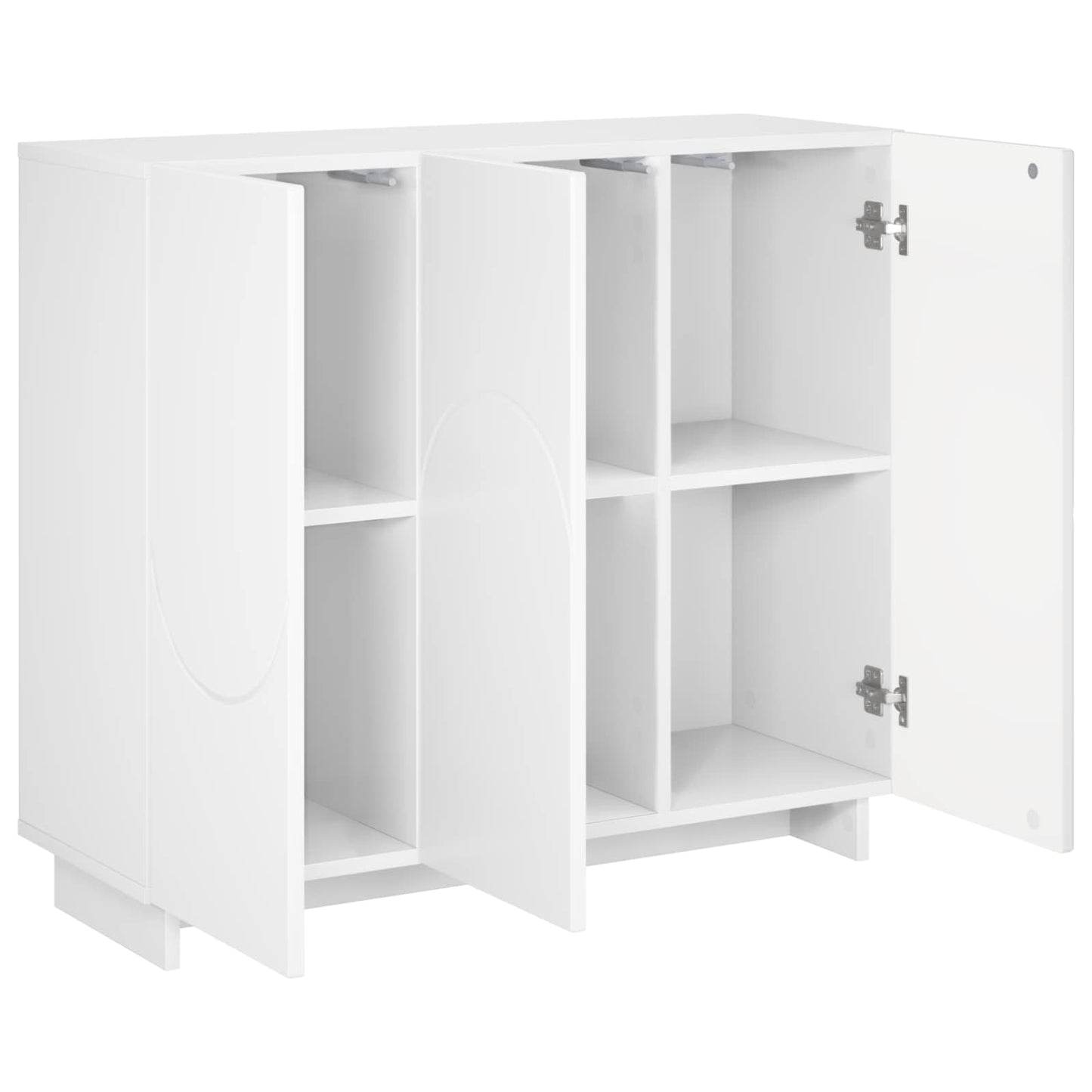 vidaXL Μπουφές Λευκό 85.5 x 31 x 75 εκ. Τεχνητό ξύλο