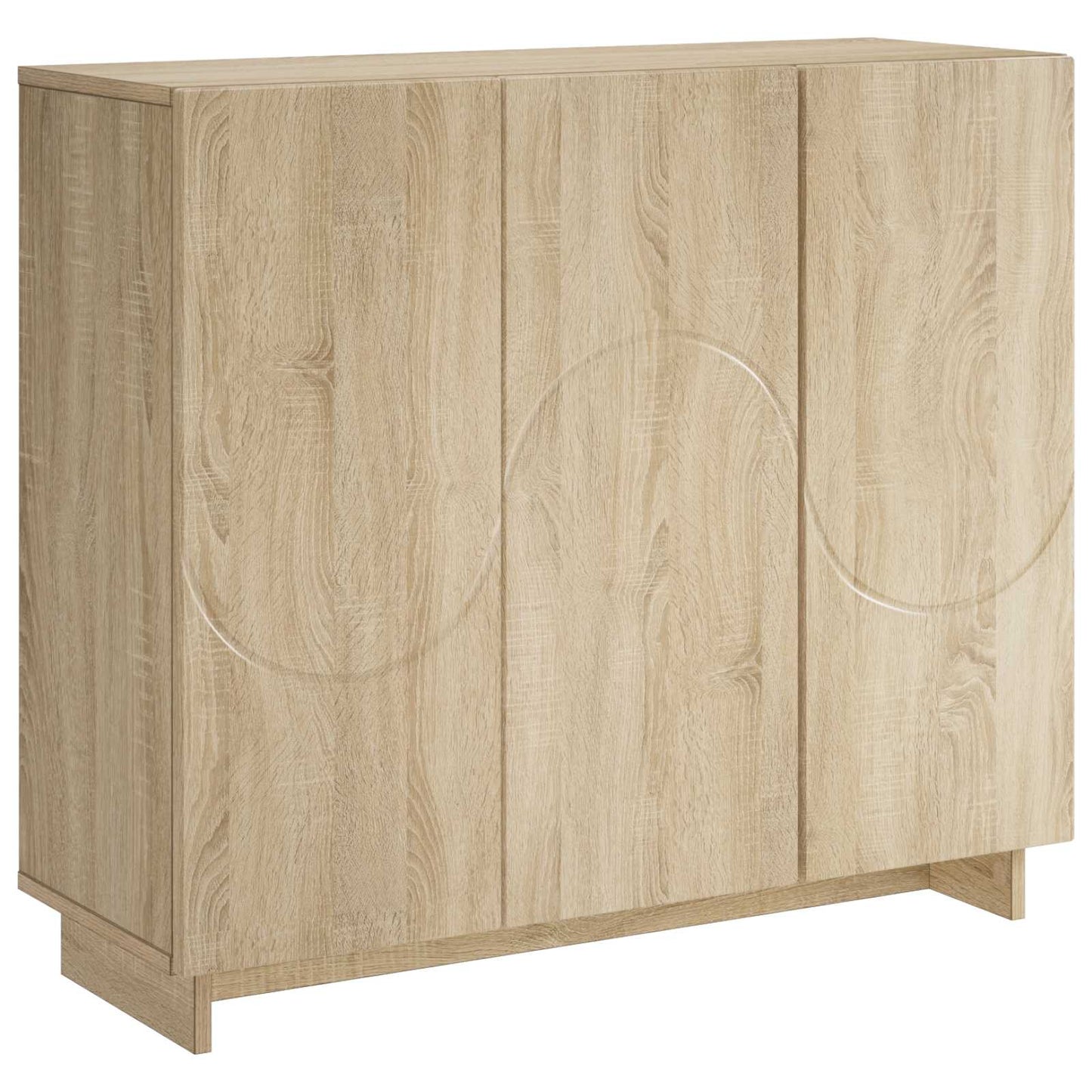 vidaXL Μπουφές Sonoma Δρυς 85.5 x 31 x 75 εκ. Τεχνητό ξύλο