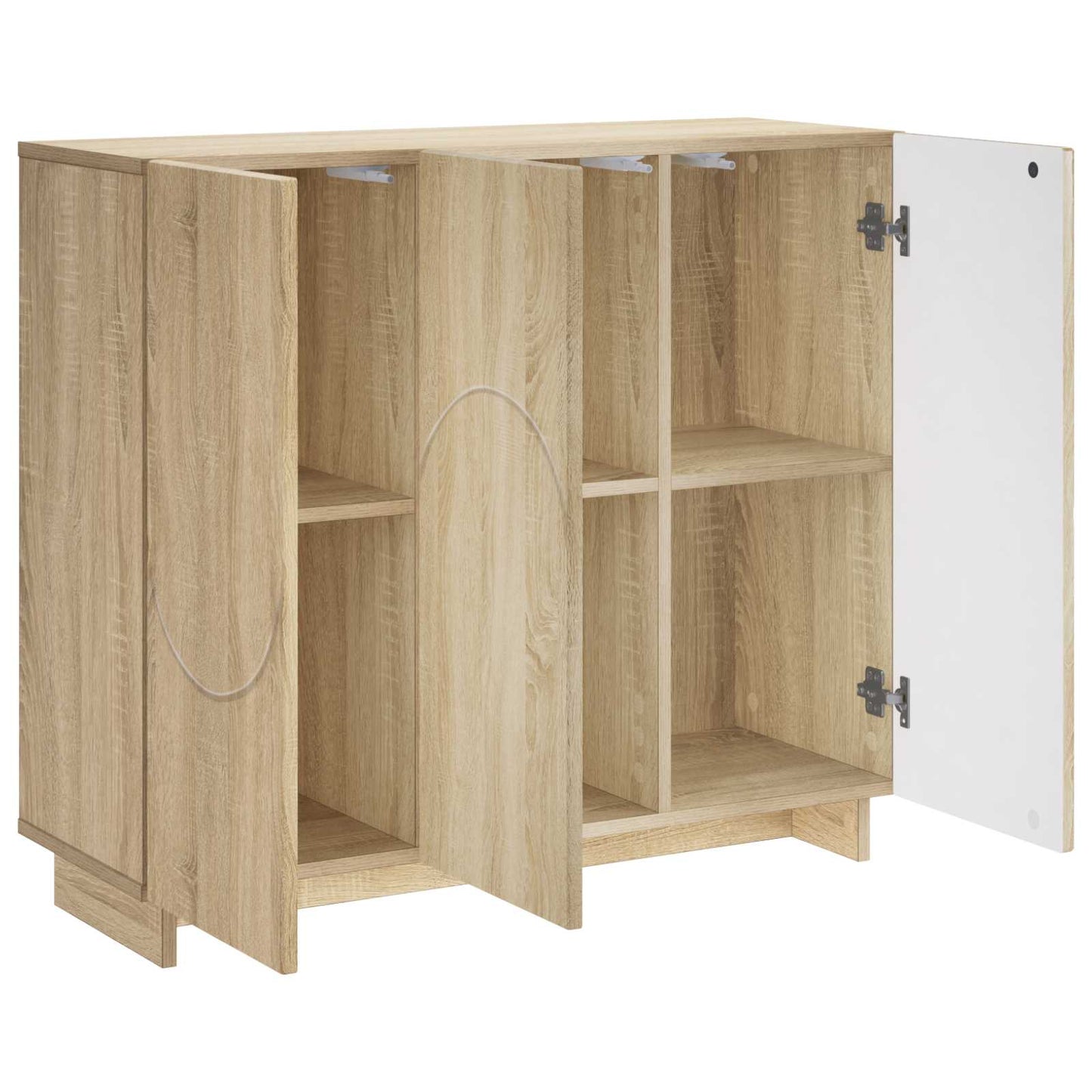 vidaXL Μπουφές Sonoma Δρυς 85.5 x 31 x 75 εκ. Τεχνητό ξύλο