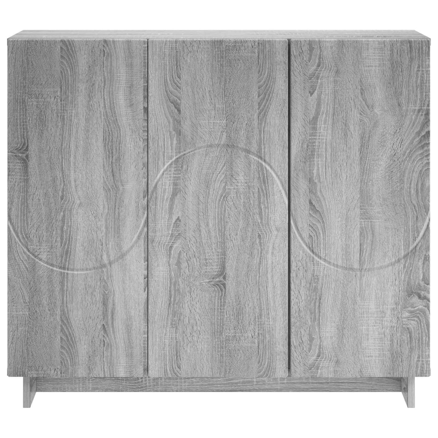 vidaXL Μπουφές Γκρι Sonoma 85.5 x 31 x 75 εκ. Τεχνητό ξύλο