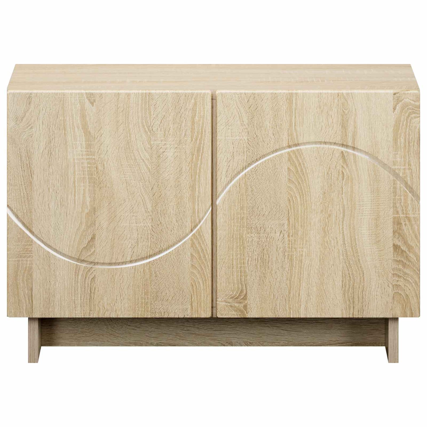 vidaXL Βάση TV 60 x 34.5 x 40 cm Sonoma Δρυς Επεξεργασμένο Ξύλο