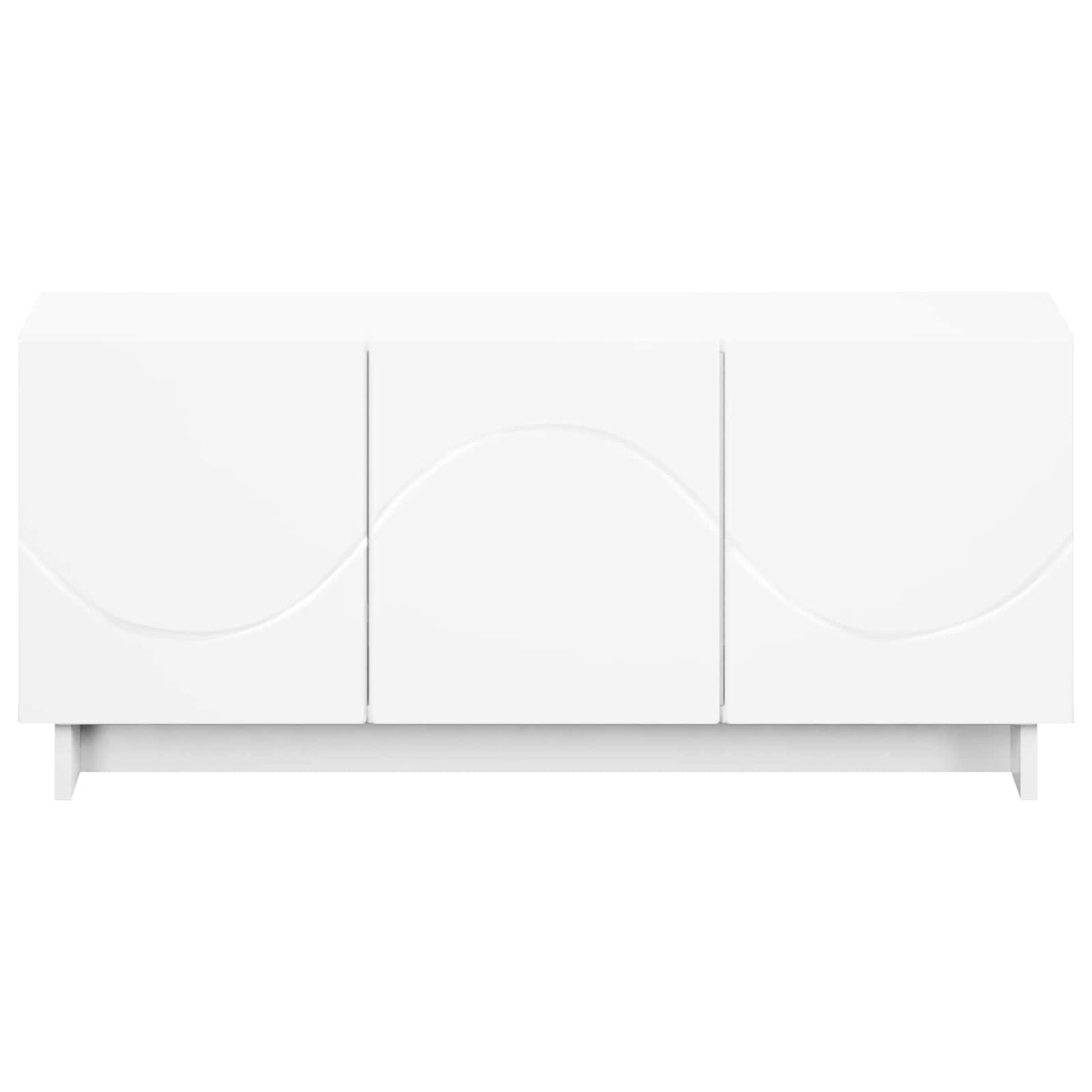 vidaXL Βάση TV 90 x 34.5 x 40 cm Λευκό Επεξεργασμένο Ξύλο