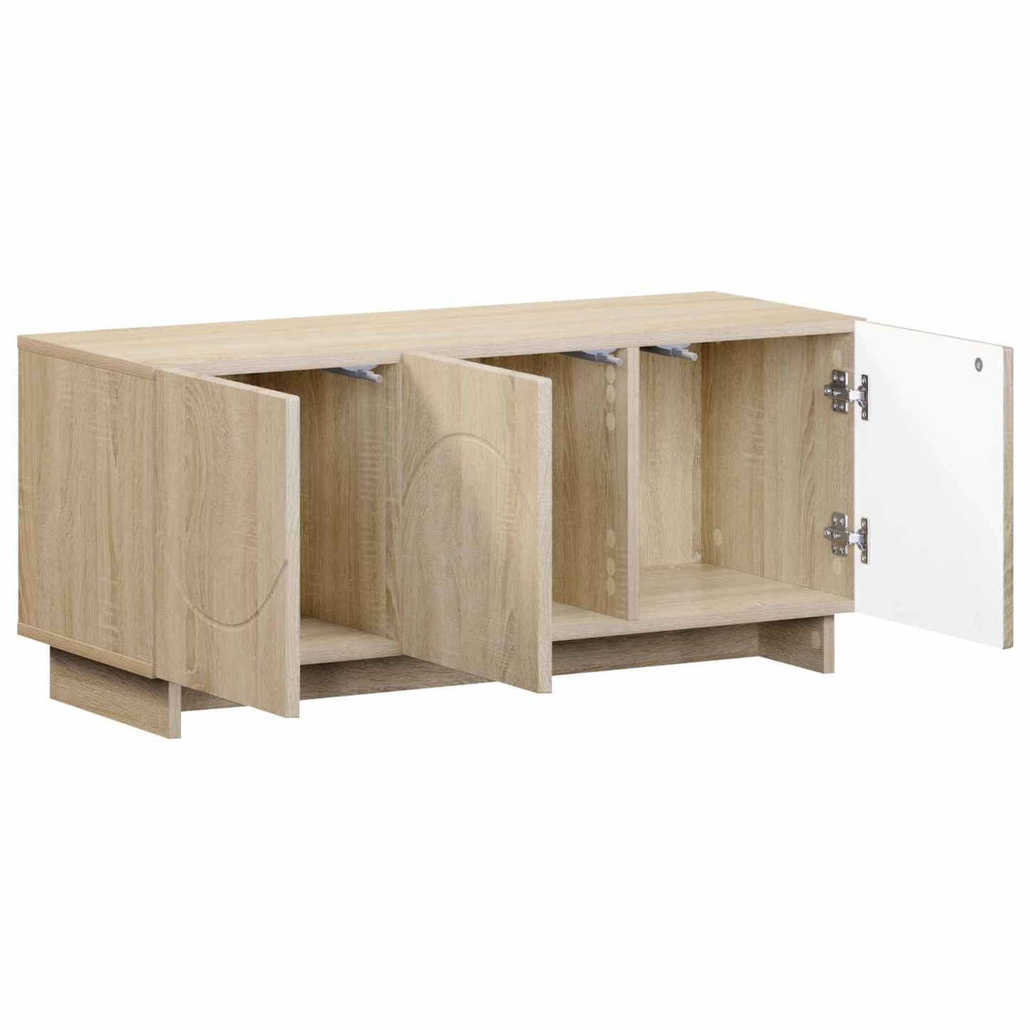 vidaXL Βάση TV 90 x 34.5 x 40 cm Sonoma Δρυς Επεξεργασμένο Ξύλο