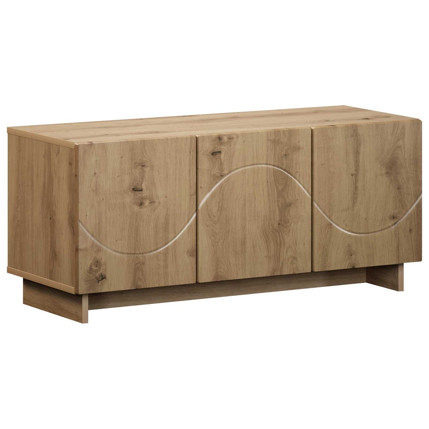 vidaXL Βάση TV 90 x 34.5 x 40 cm Artisan Δρυς Επεξεργασμένο Ξύλο