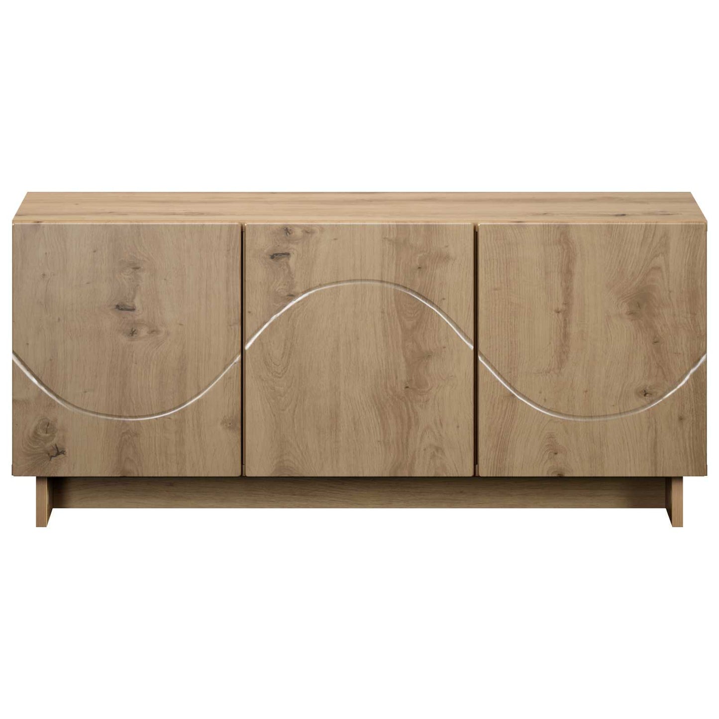 vidaXL Βάση TV 90 x 34.5 x 40 cm Artisan Δρυς Επεξεργασμένο Ξύλο
