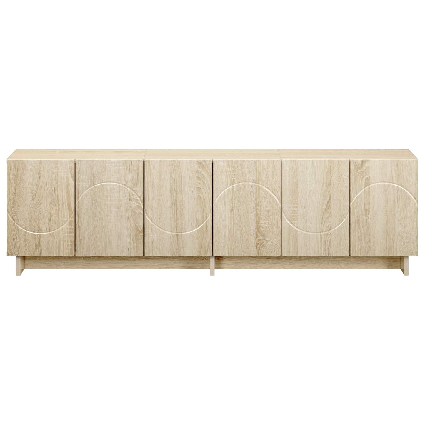 vidaXL Βάση TV 140 x 34.5 x 40 cm Sonoma Δρυς Επεξεργασμένο Ξύλο