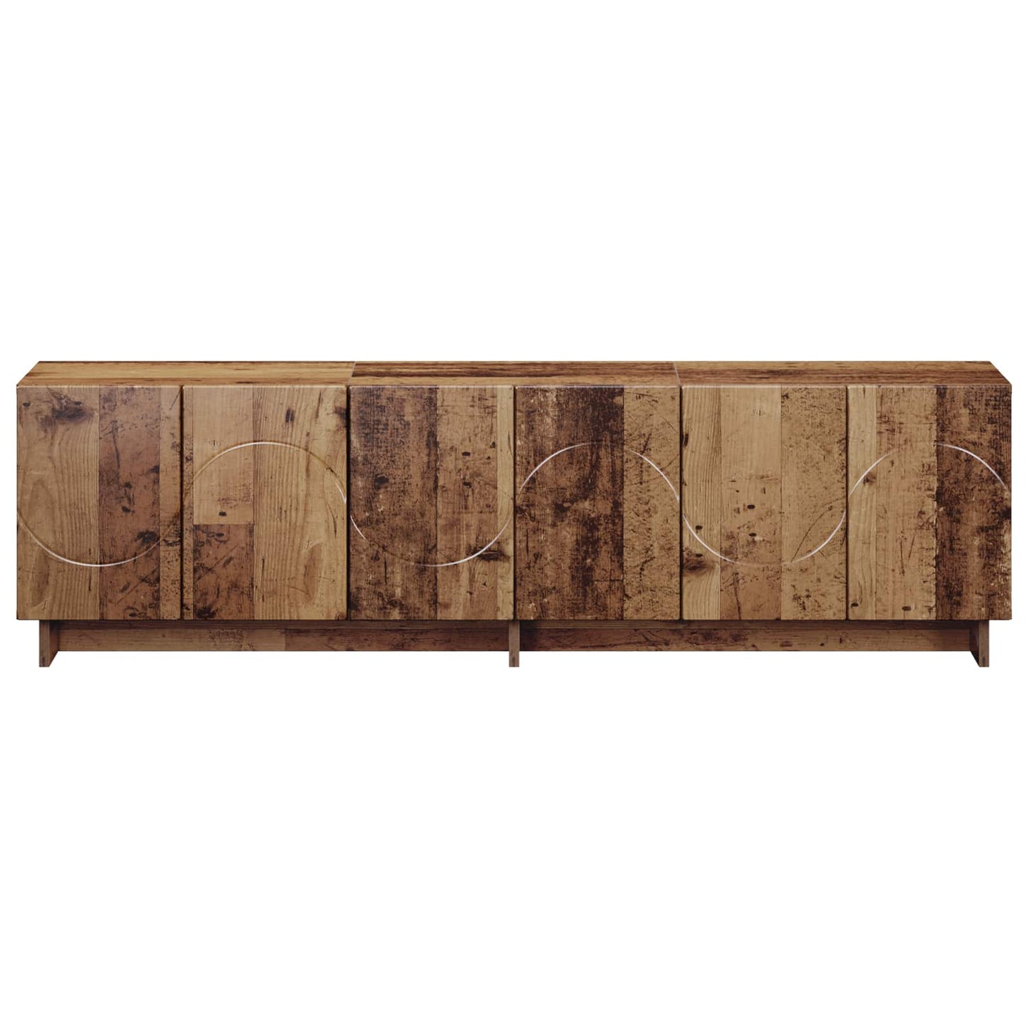 vidaXL Βάση TV 140 x 34.5 x 40 cm Παλαιωμένο ξύλο Επεξεργασμένο Ξύλο