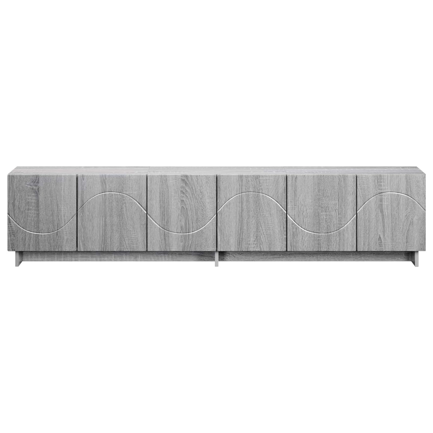 vidaXL Βάση TV 180 x 34,5 x 40 cm Γκρι Sonoma Επεξεργασμένο Ξύλο