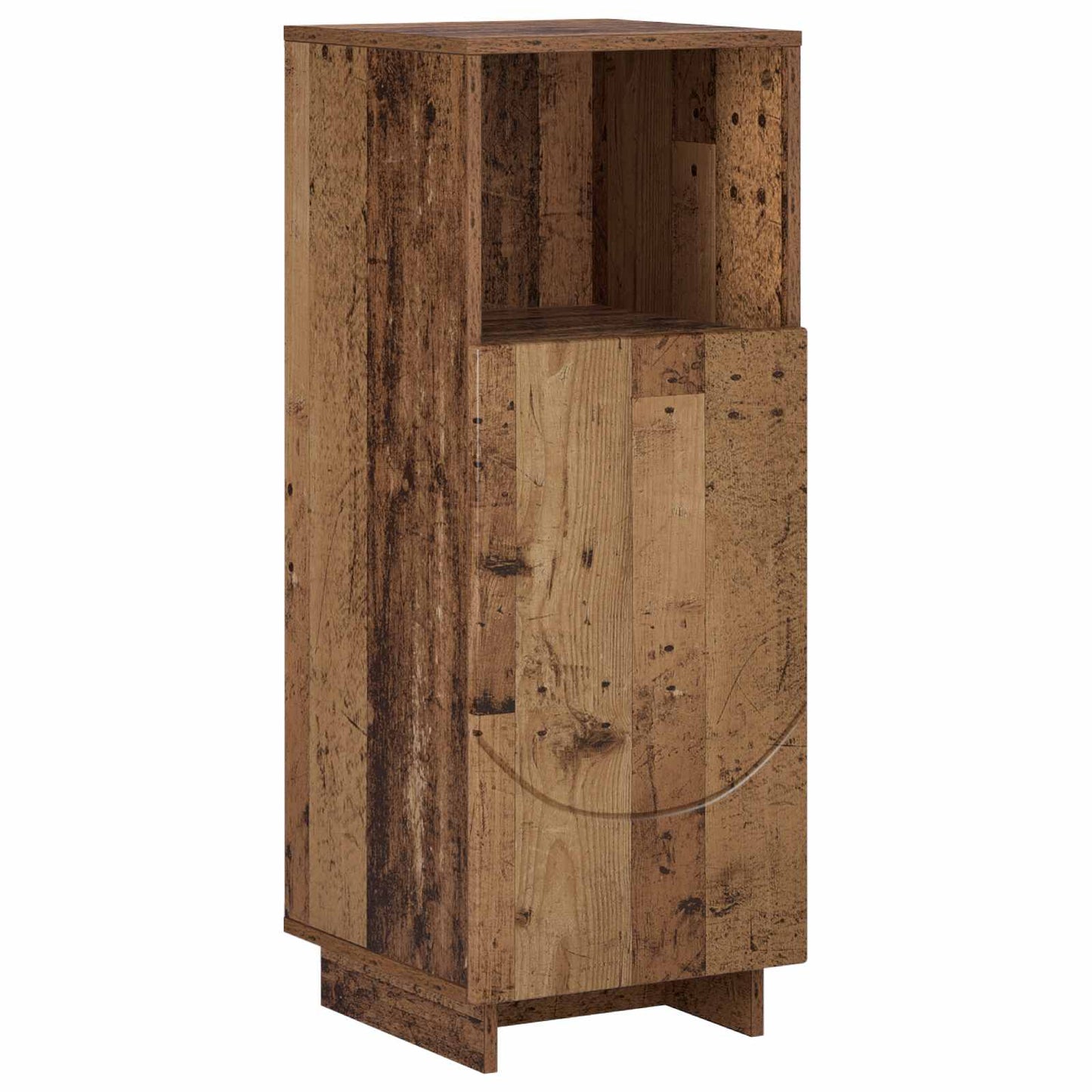 vidaXL Ντουλάπι μπάνιου Παλαιωμένο ξύλο 36,5 x 38 x 95 cm